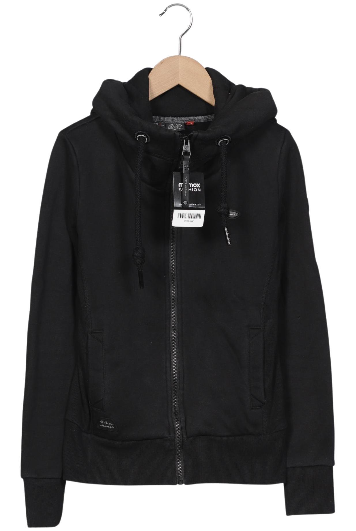 

ragwear Damen Kapuzenpullover, schwarz, Gr. 34