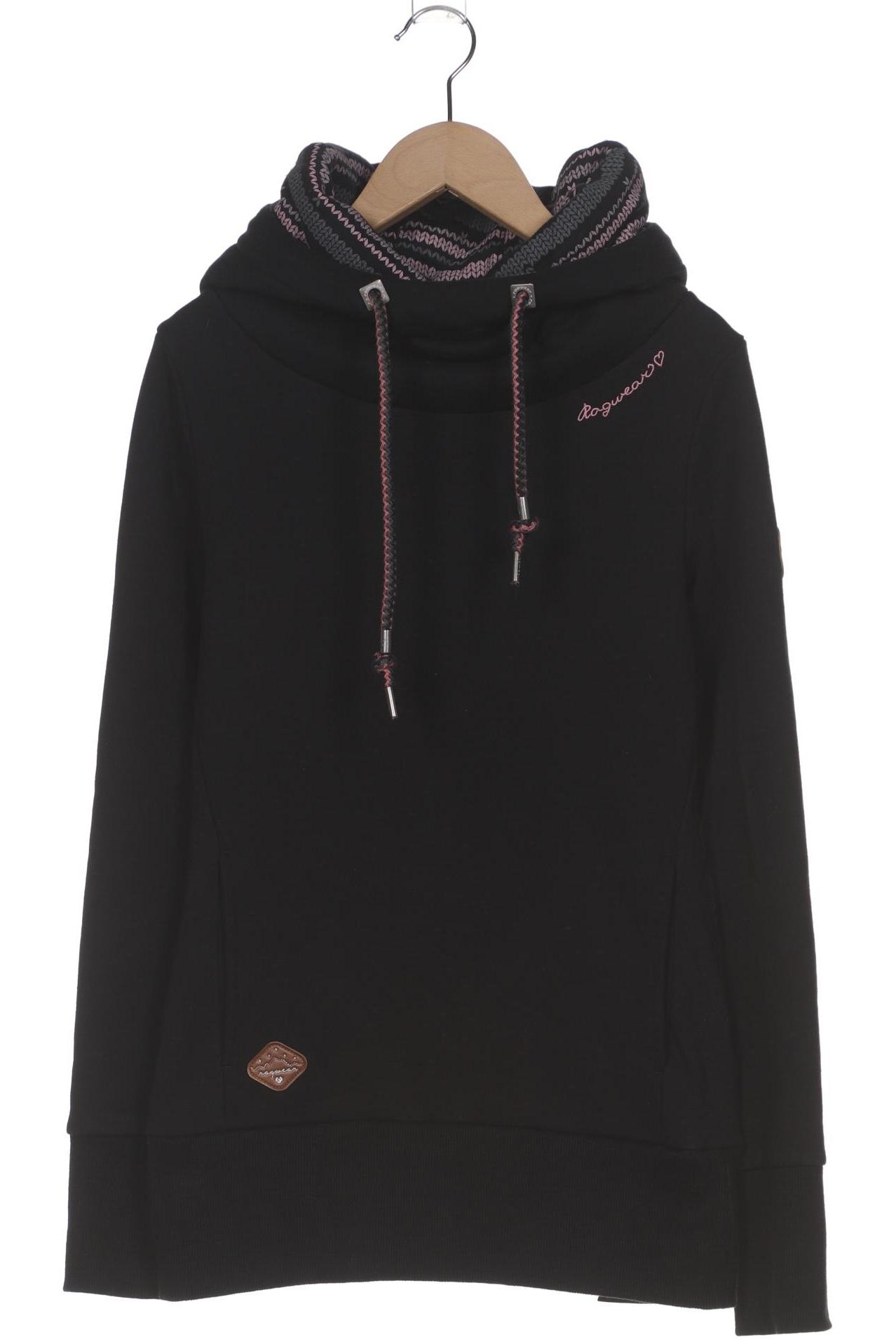 

ragwear Damen Kapuzenpullover, schwarz, Gr. 34