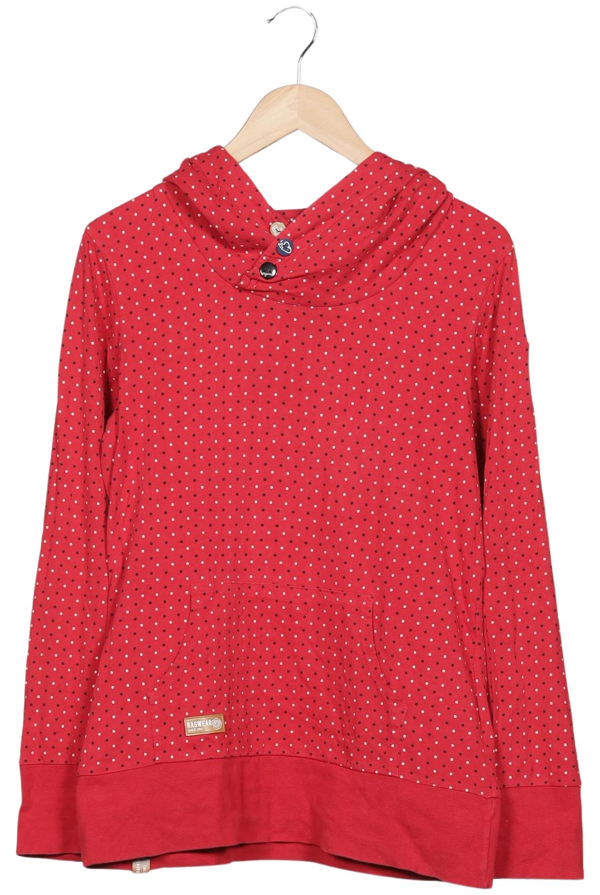 

ragwear Damen Kapuzenpullover, rot, Gr. 42