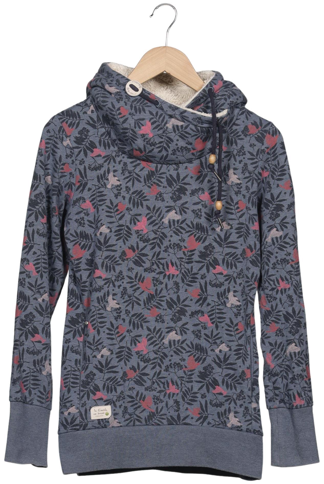 

ragwear Damen Kapuzenpullover, blau, Gr. 36