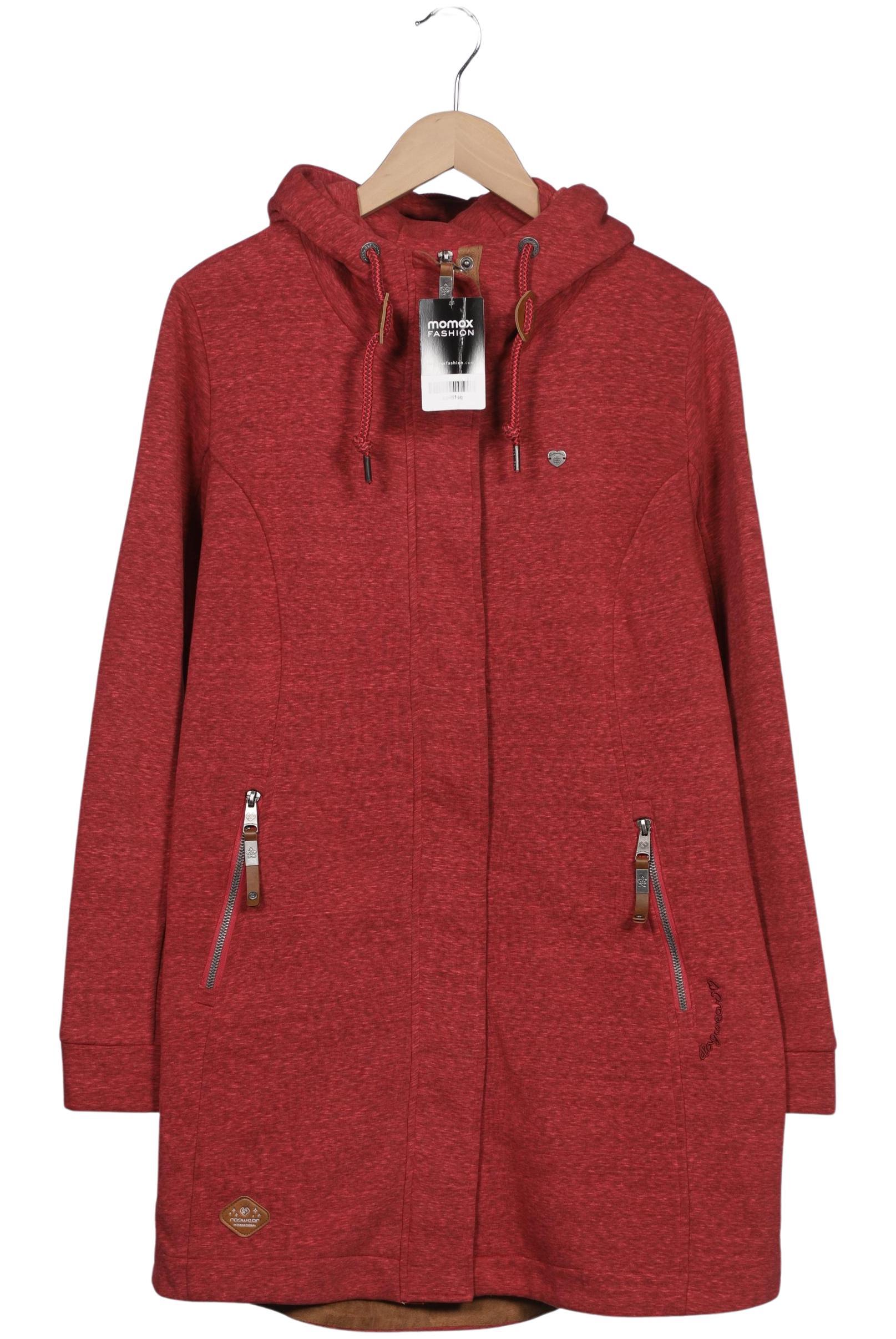 

ragwear Damen Kapuzenpullover, rot, Gr. 46