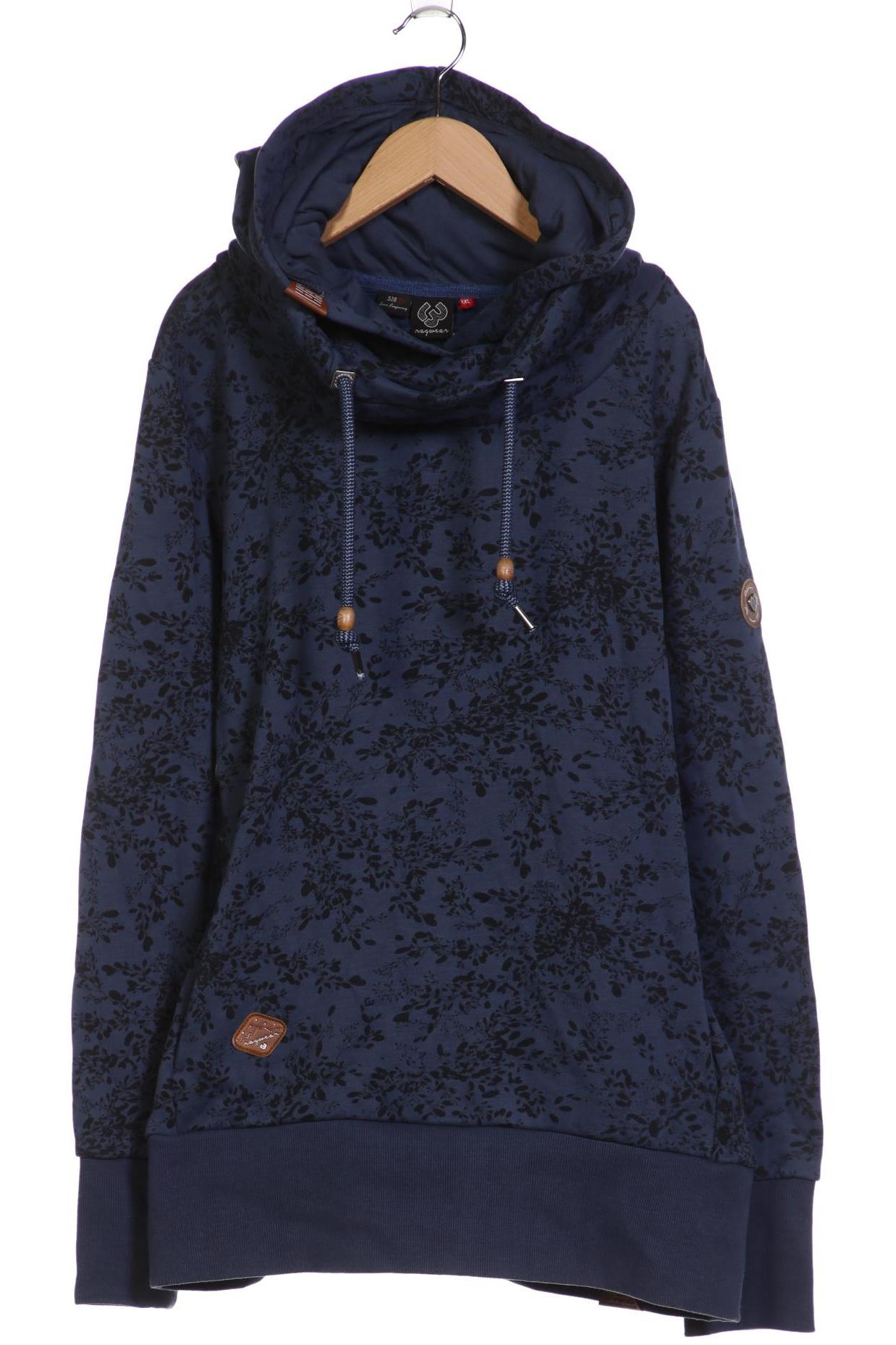 

ragwear Damen Kapuzenpullover, marineblau, Gr. 46