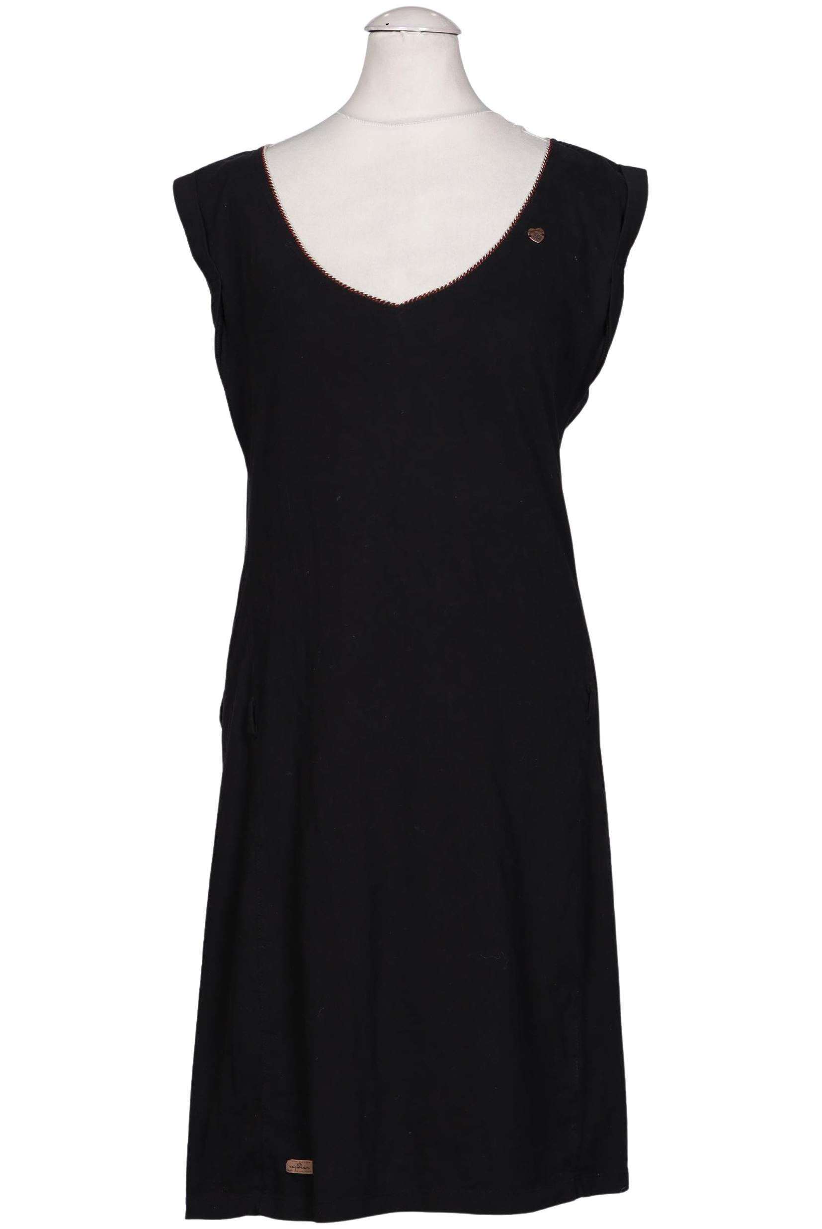 

ragwear Damen Kleid, schwarz, Gr. 38