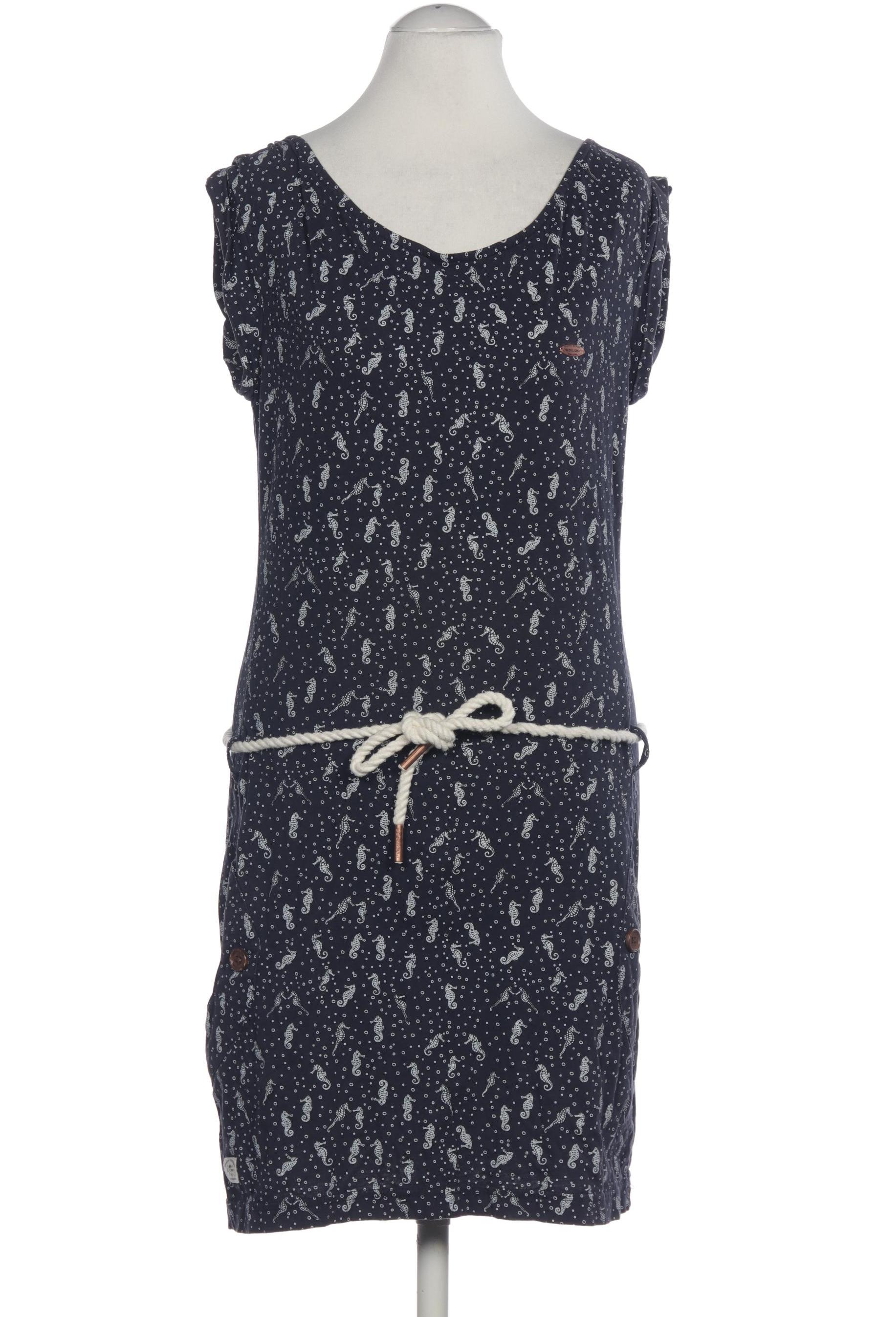 

ragwear Damen Kleid, marineblau, Gr. 34