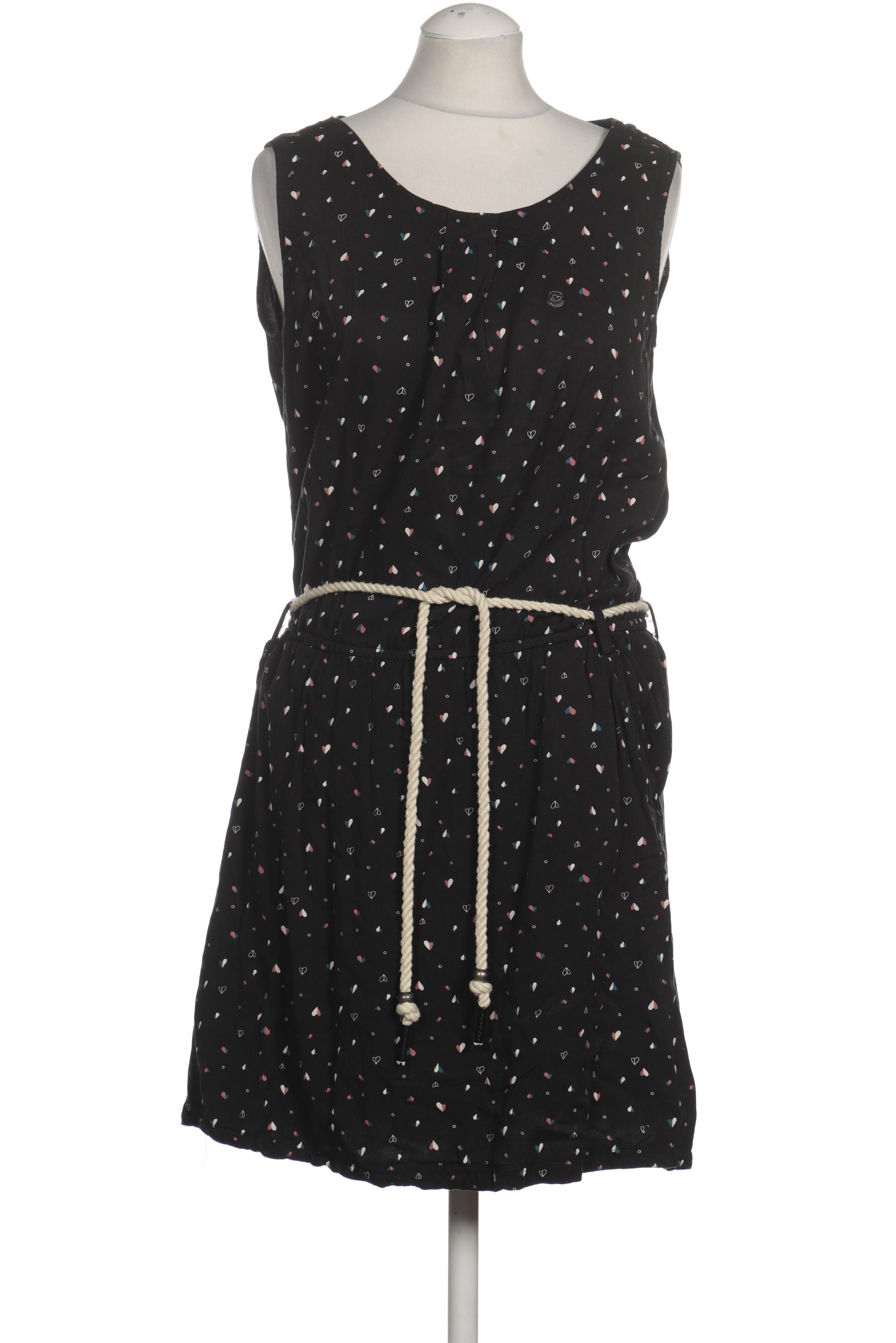 

ragwear Damen Kleid, schwarz, Gr. 36