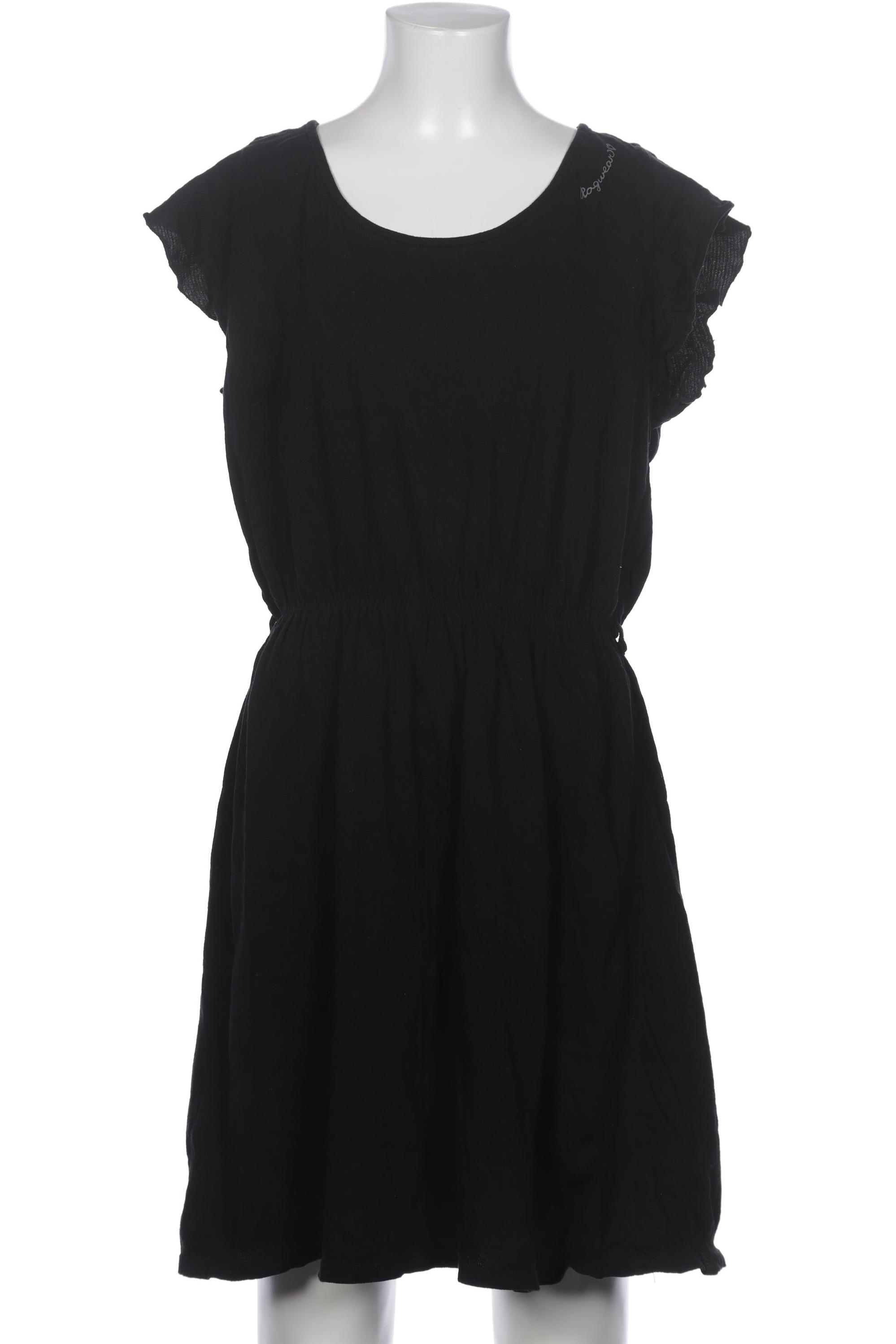 

ragwear Damen Kleid, schwarz, Gr. 38