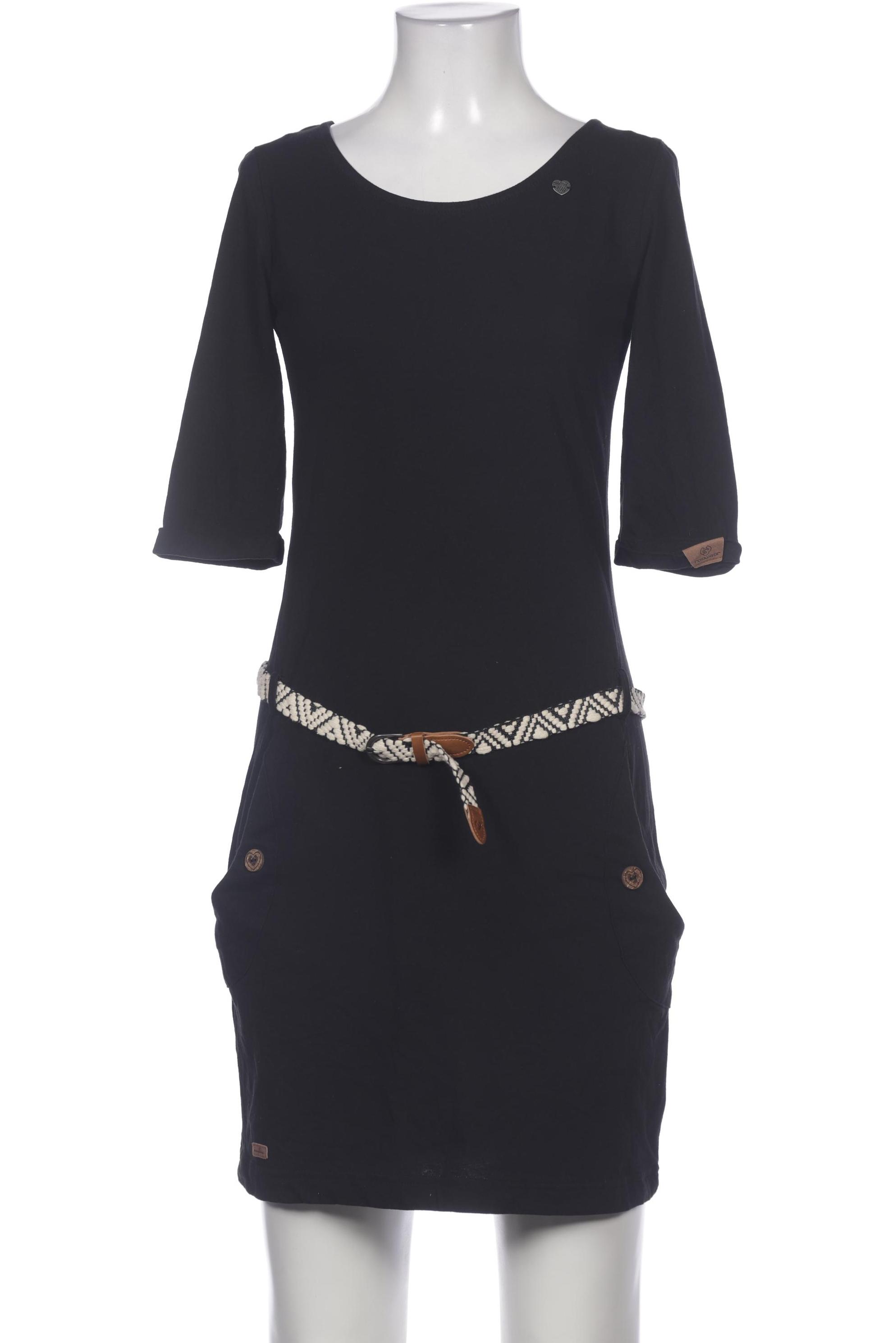 

ragwear Damen Kleid, schwarz, Gr. 34
