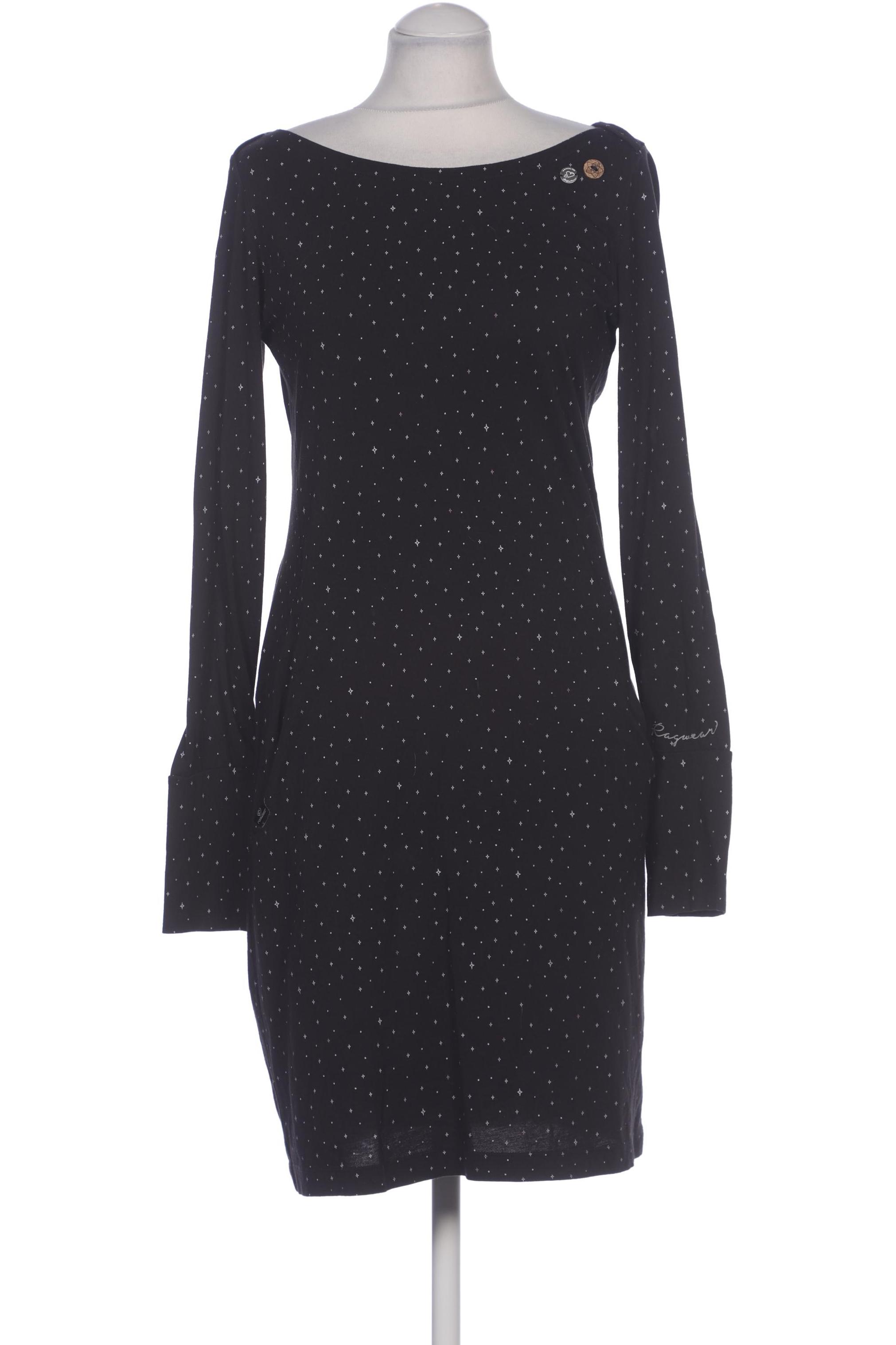 

ragwear Damen Kleid, schwarz, Gr. 38