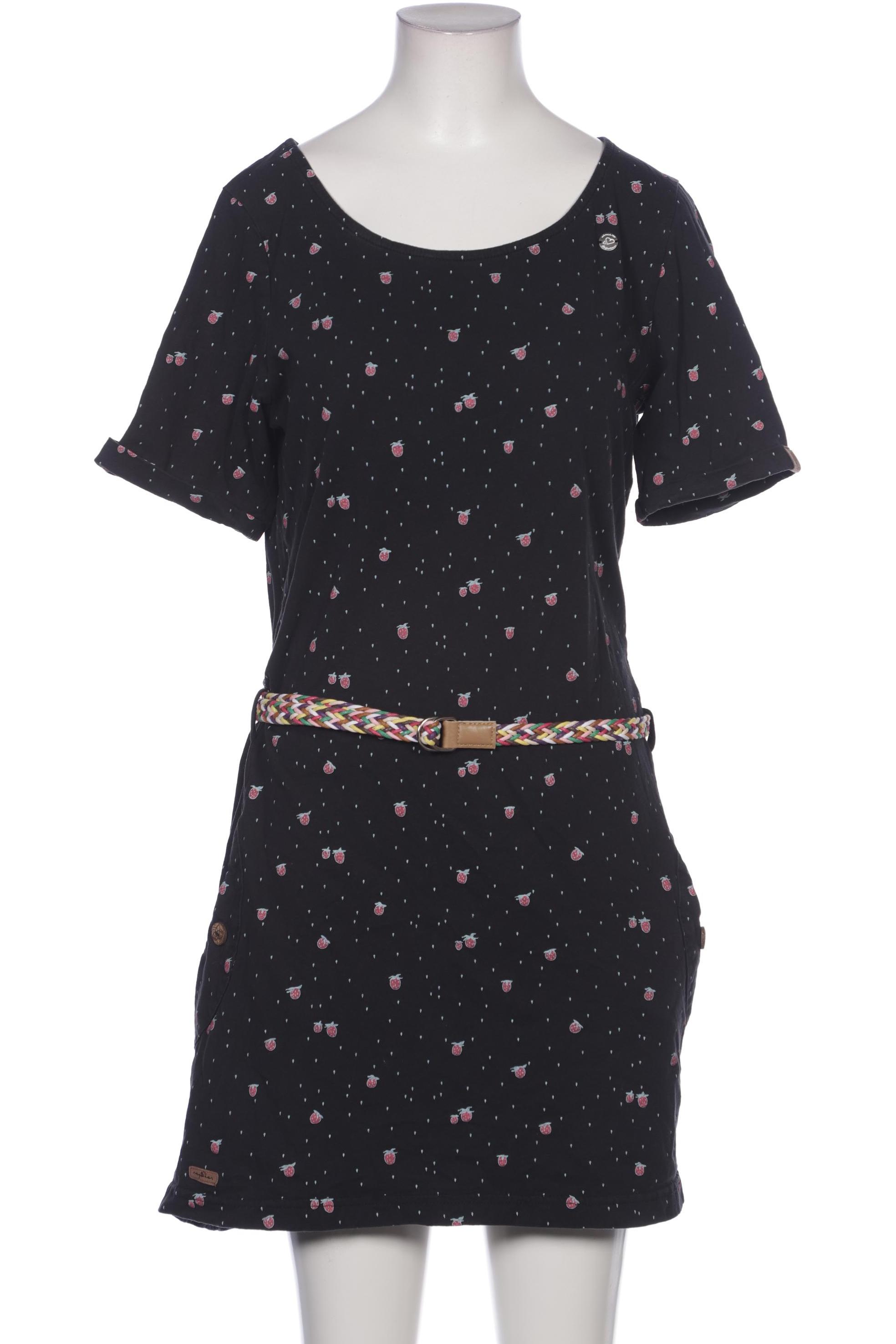 

ragwear Damen Kleid, schwarz, Gr. 38