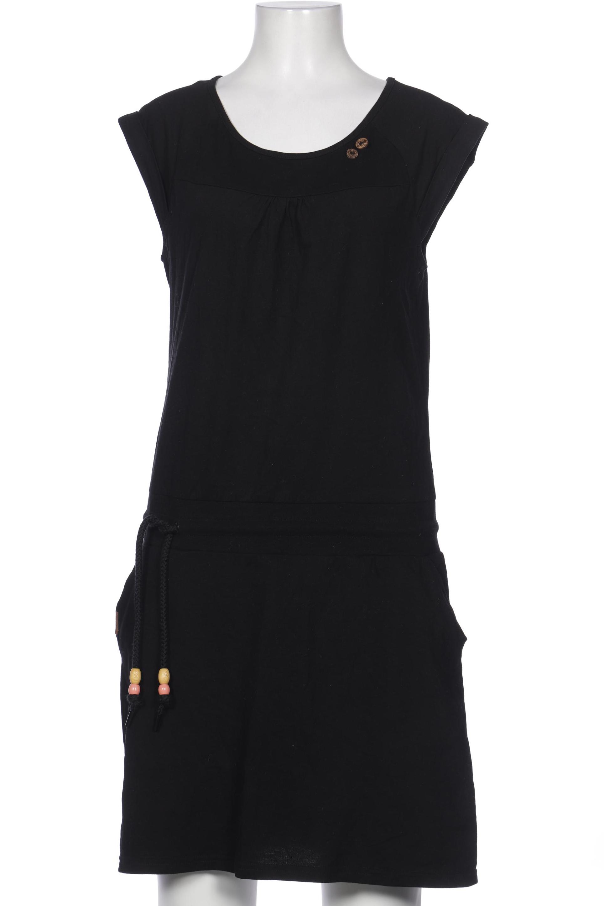 

ragwear Damen Kleid, schwarz, Gr. 38