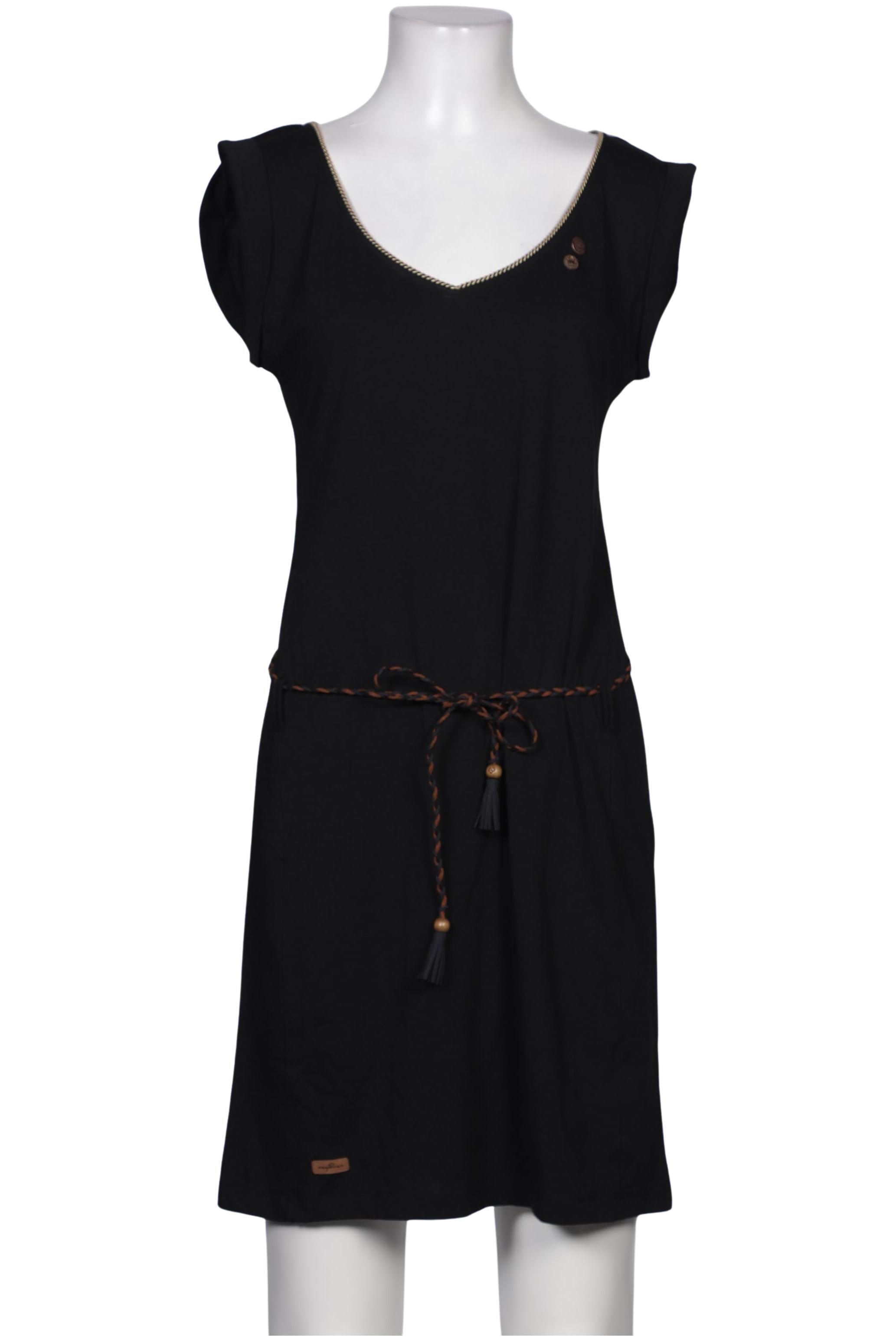 

ragwear Damen Kleid, schwarz, Gr. 38