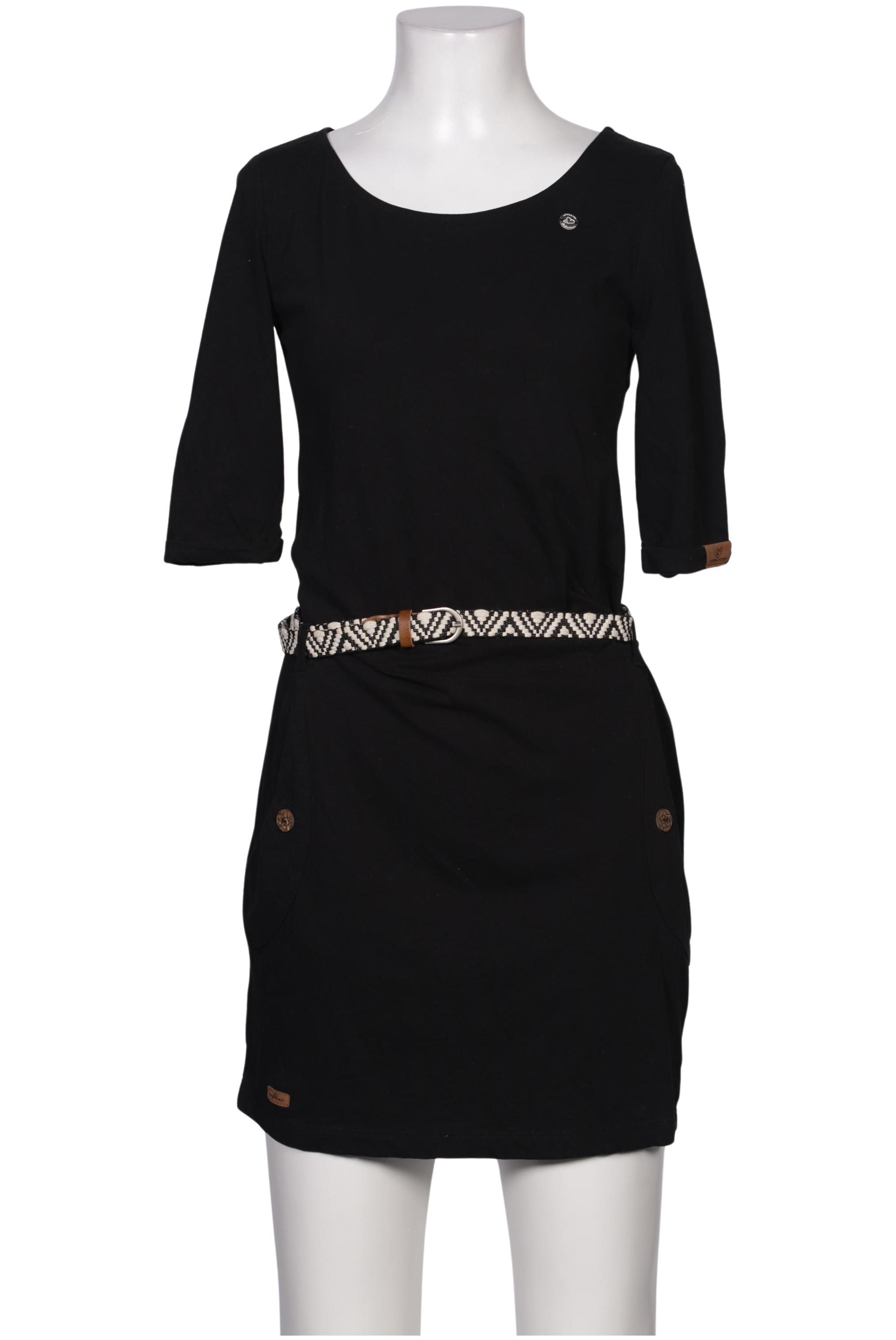 

ragwear Damen Kleid, schwarz, Gr. 34