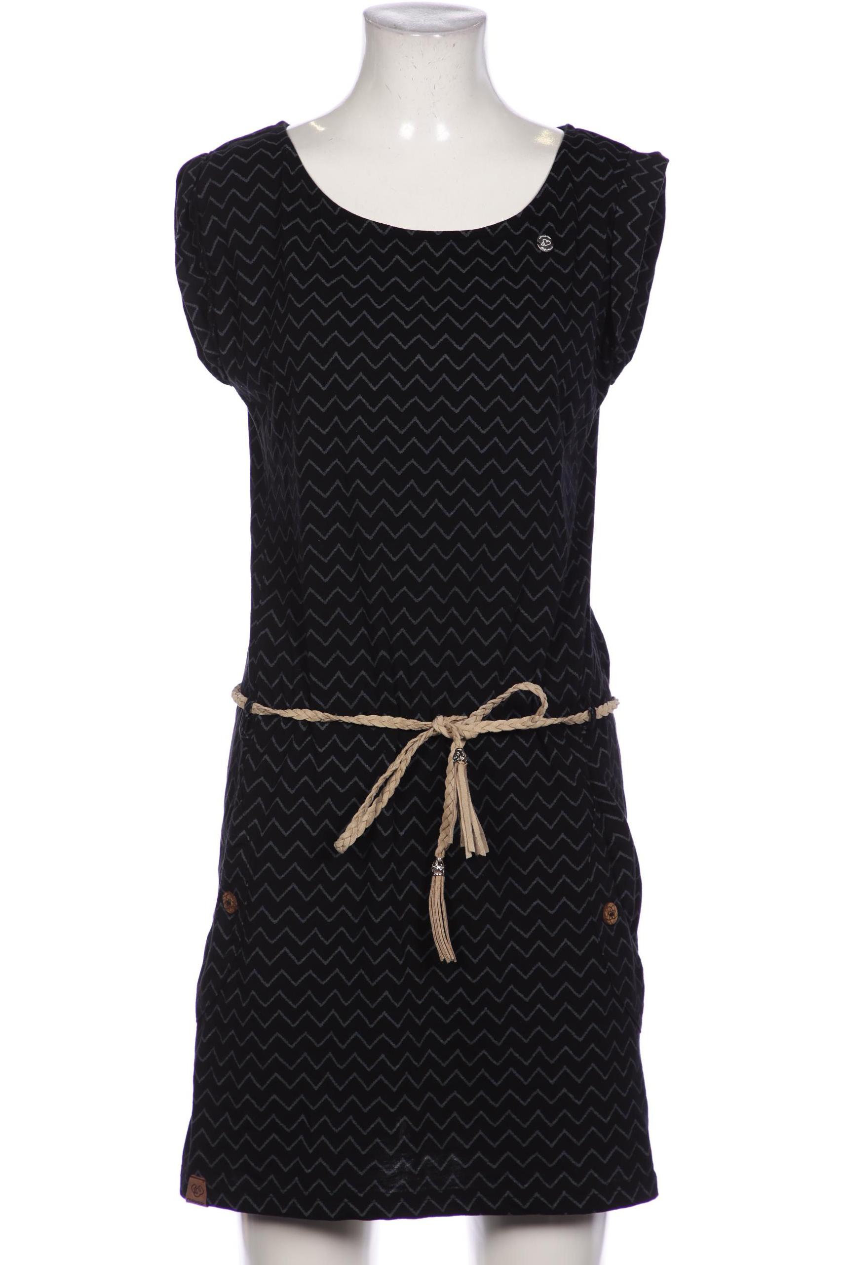 

ragwear Damen Kleid, schwarz, Gr. 38