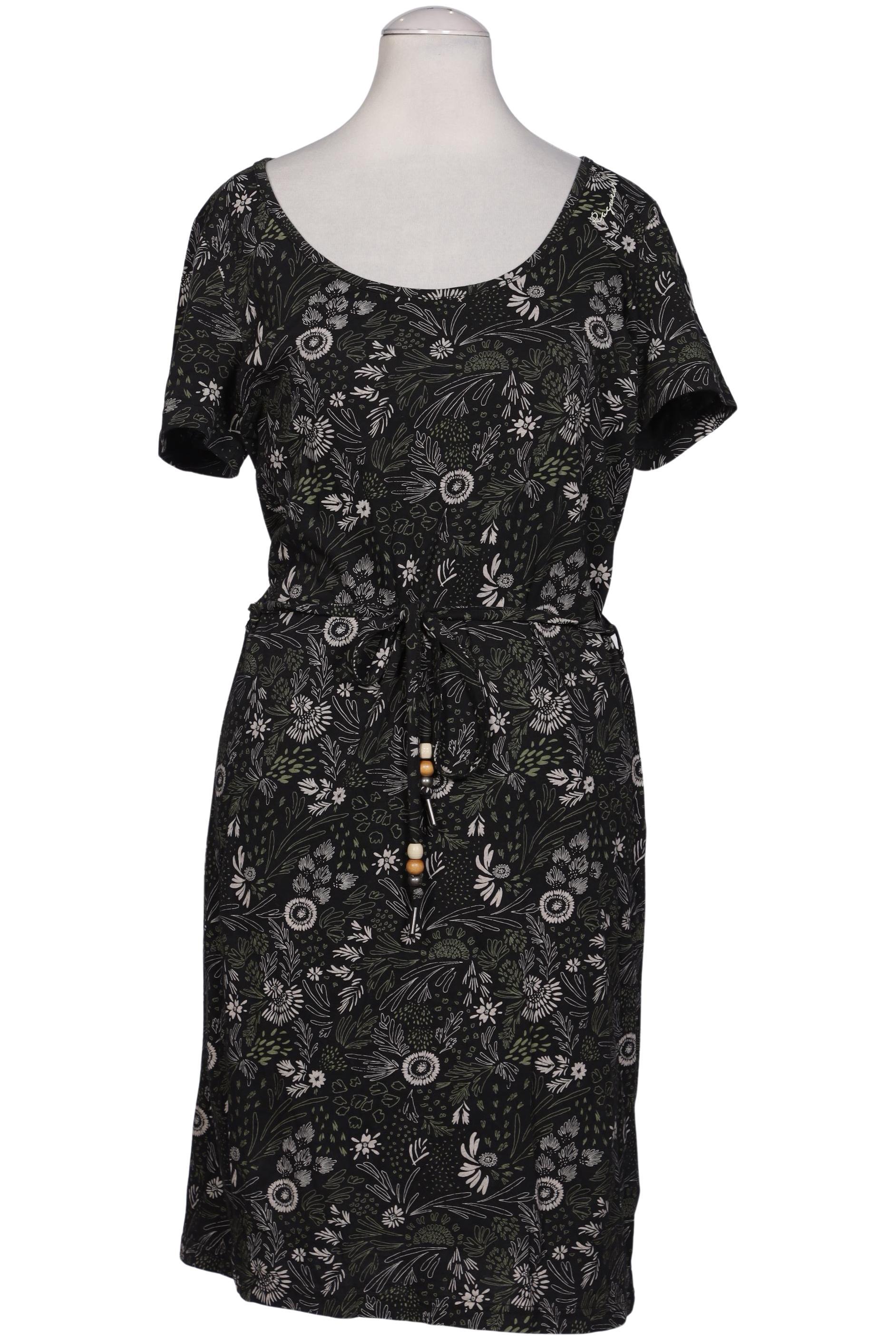 

ragwear Damen Kleid, schwarz, Gr. 34