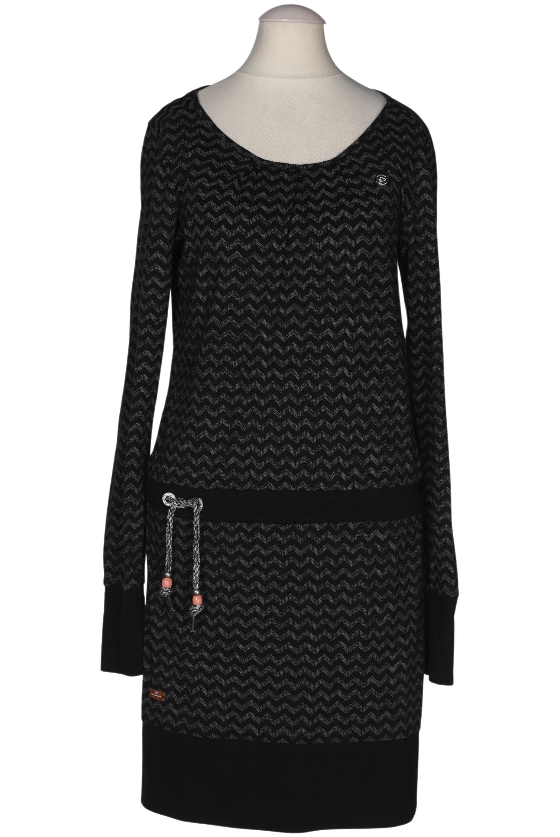 

ragwear Damen Kleid, schwarz, Gr. 34