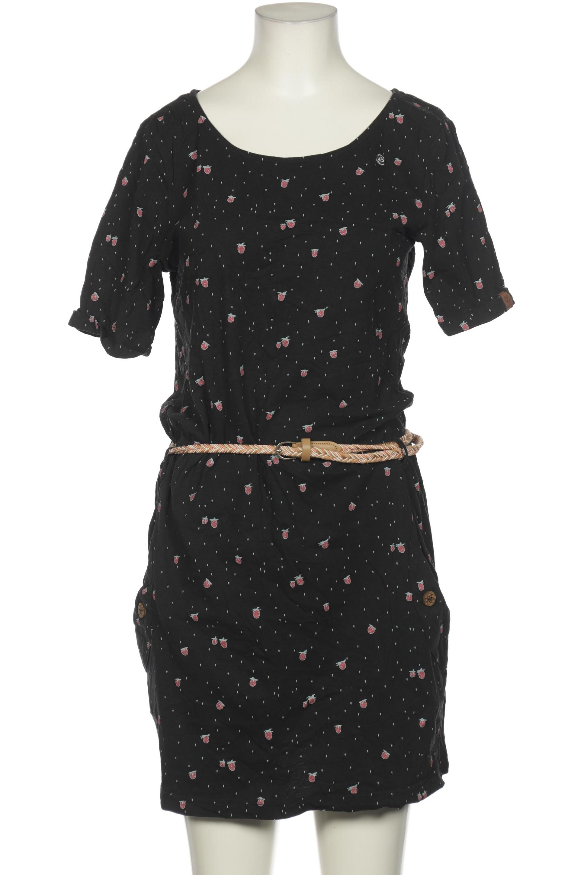 

ragwear Damen Kleid, schwarz, Gr. 38