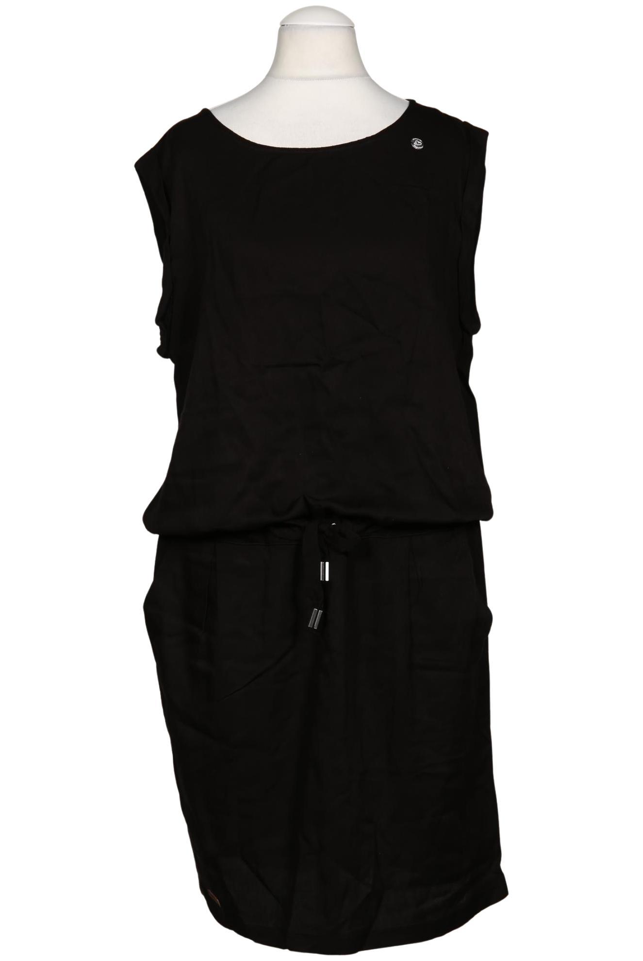 

ragwear Damen Kleid, schwarz, Gr. 38