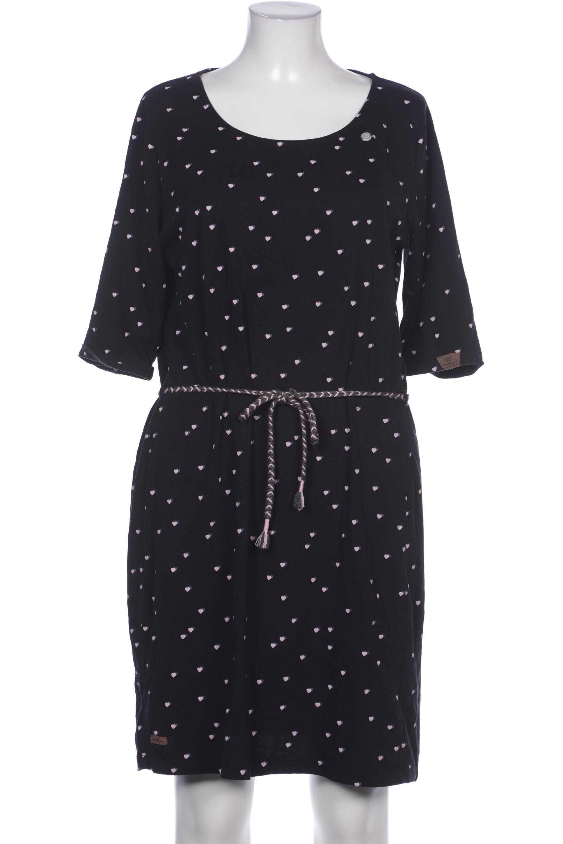 

ragwear Damen Kleid, schwarz, Gr. 46