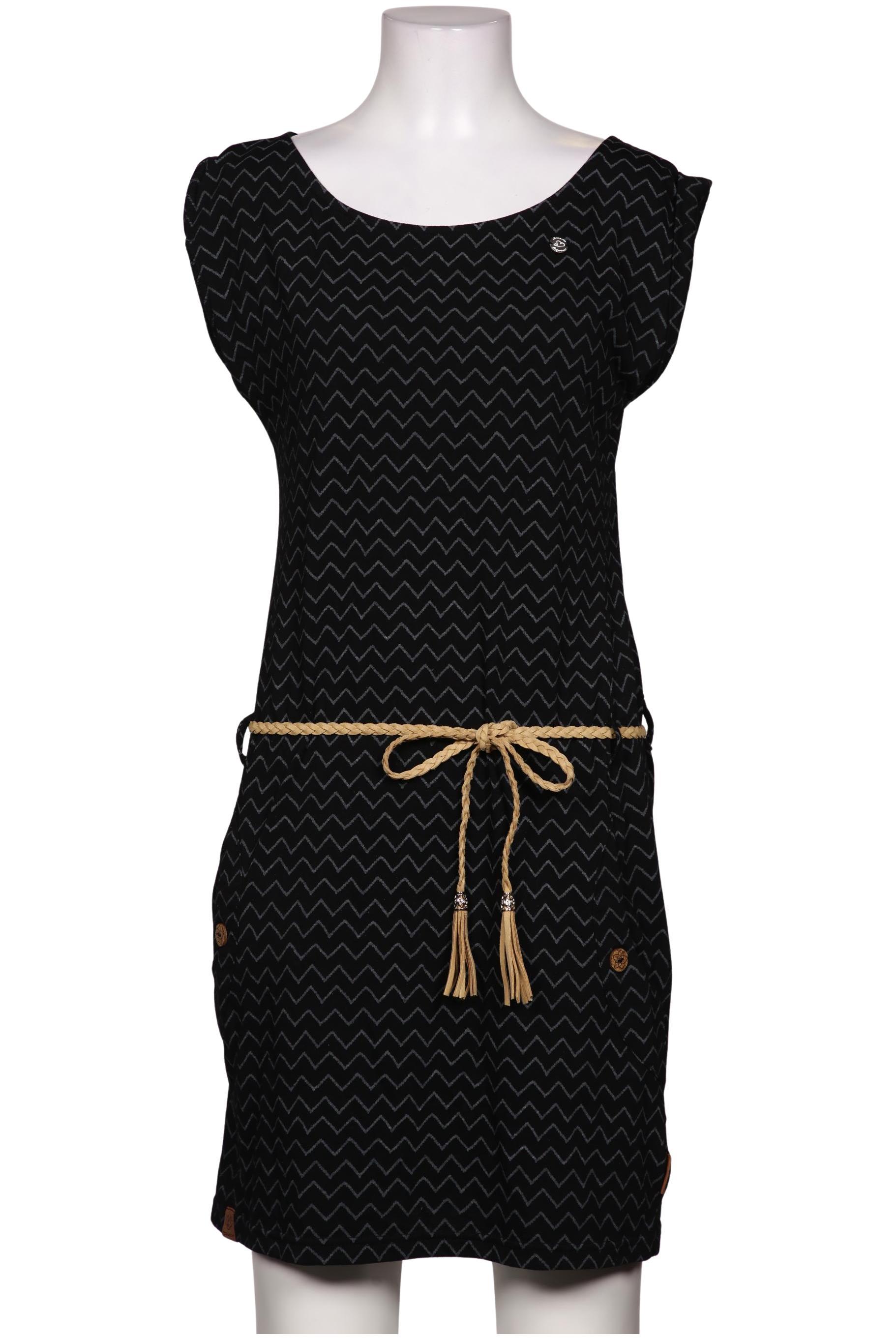 

ragwear Damen Kleid, schwarz, Gr. 38