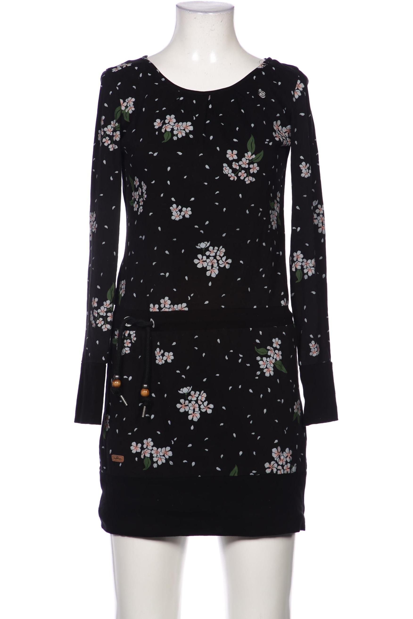 

ragwear Damen Kleid, schwarz, Gr. 34