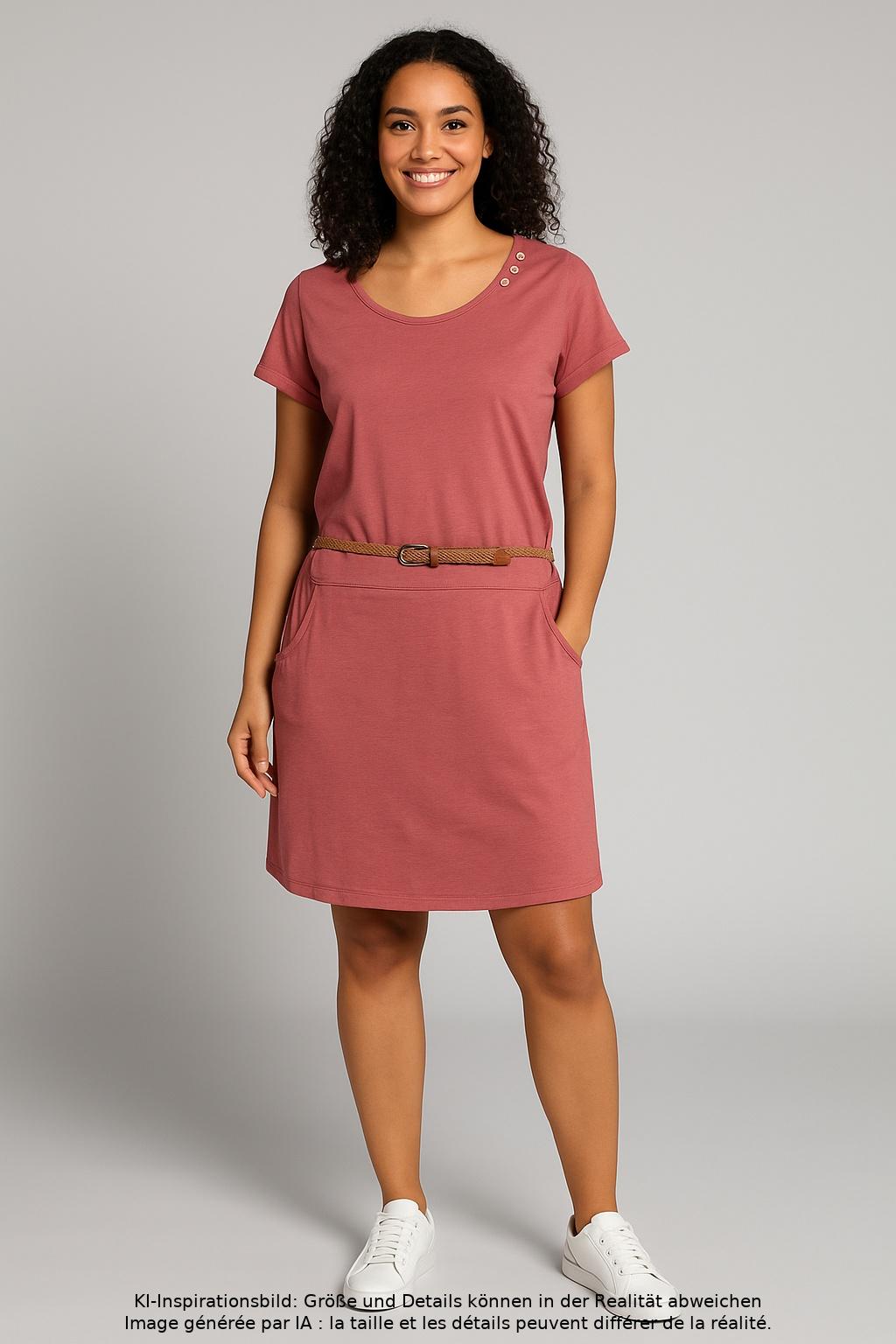 

ragwear Damen Kleid, pink, Gr. 36