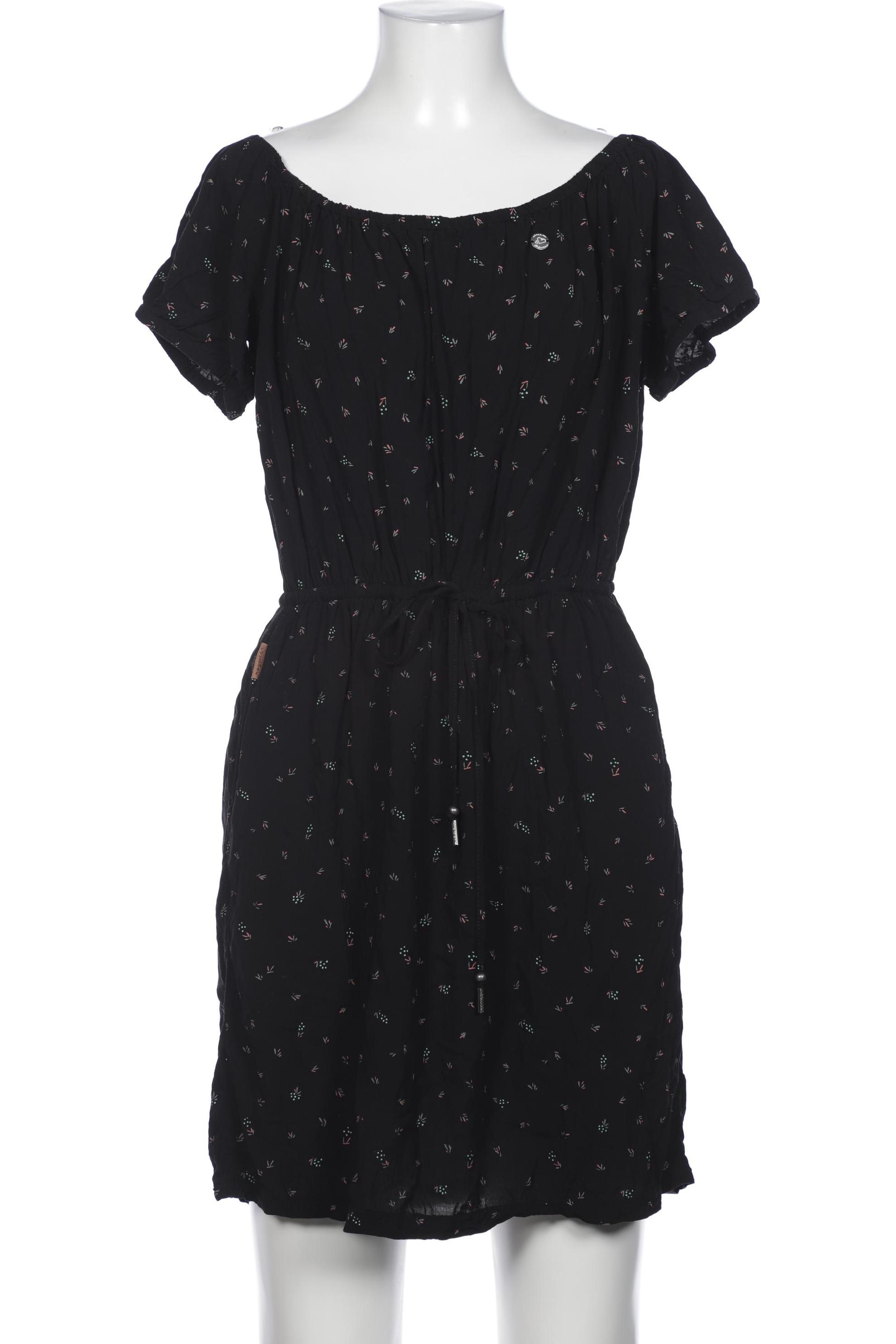 

ragwear Damen Kleid, schwarz