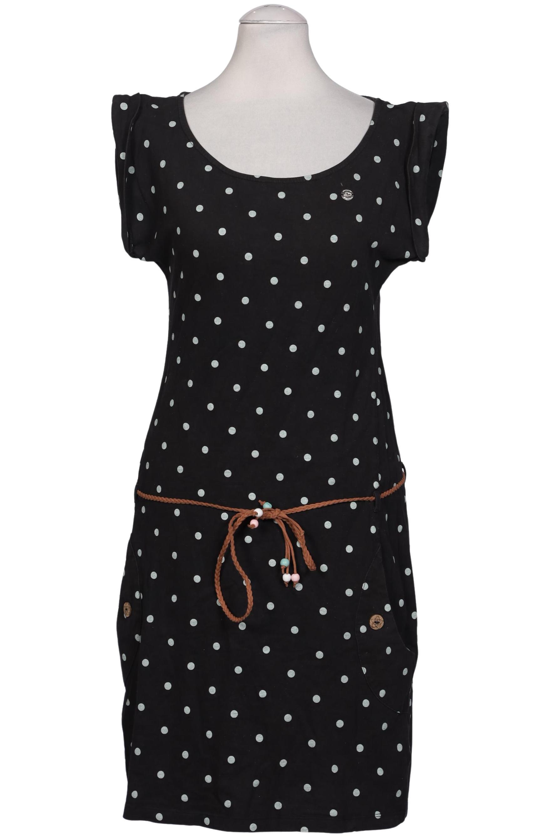 

ragwear Damen Kleid, schwarz, Gr. 36