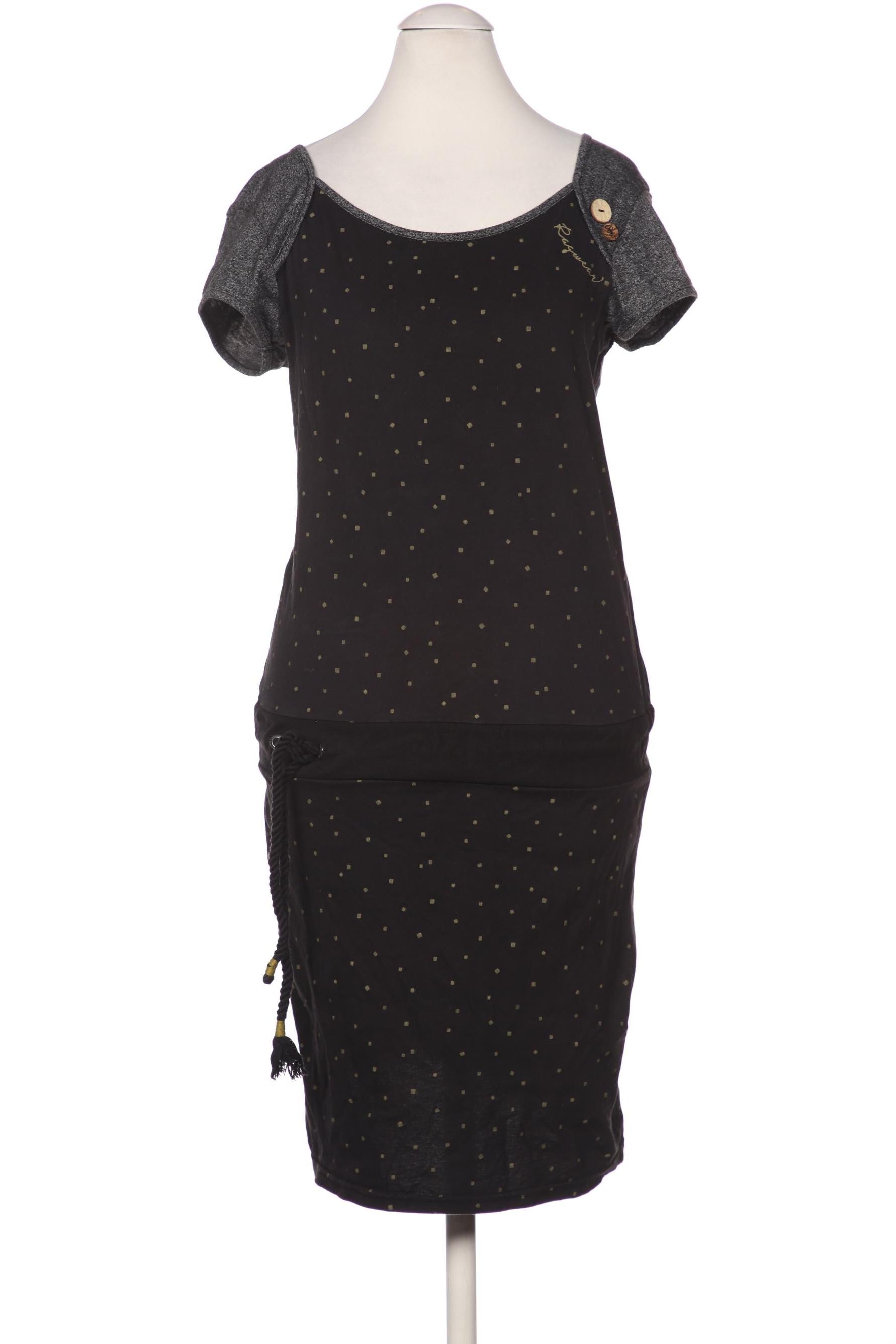 

ragwear Damen Kleid, schwarz, Gr. 34