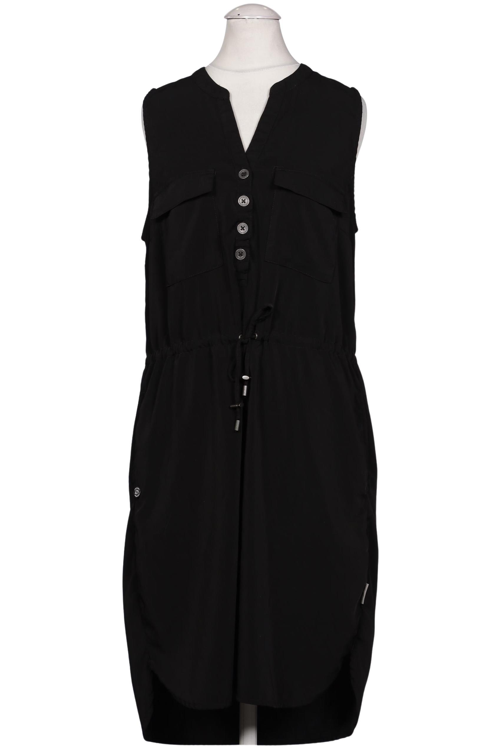 

ragwear Damen Kleid, schwarz, Gr. 38