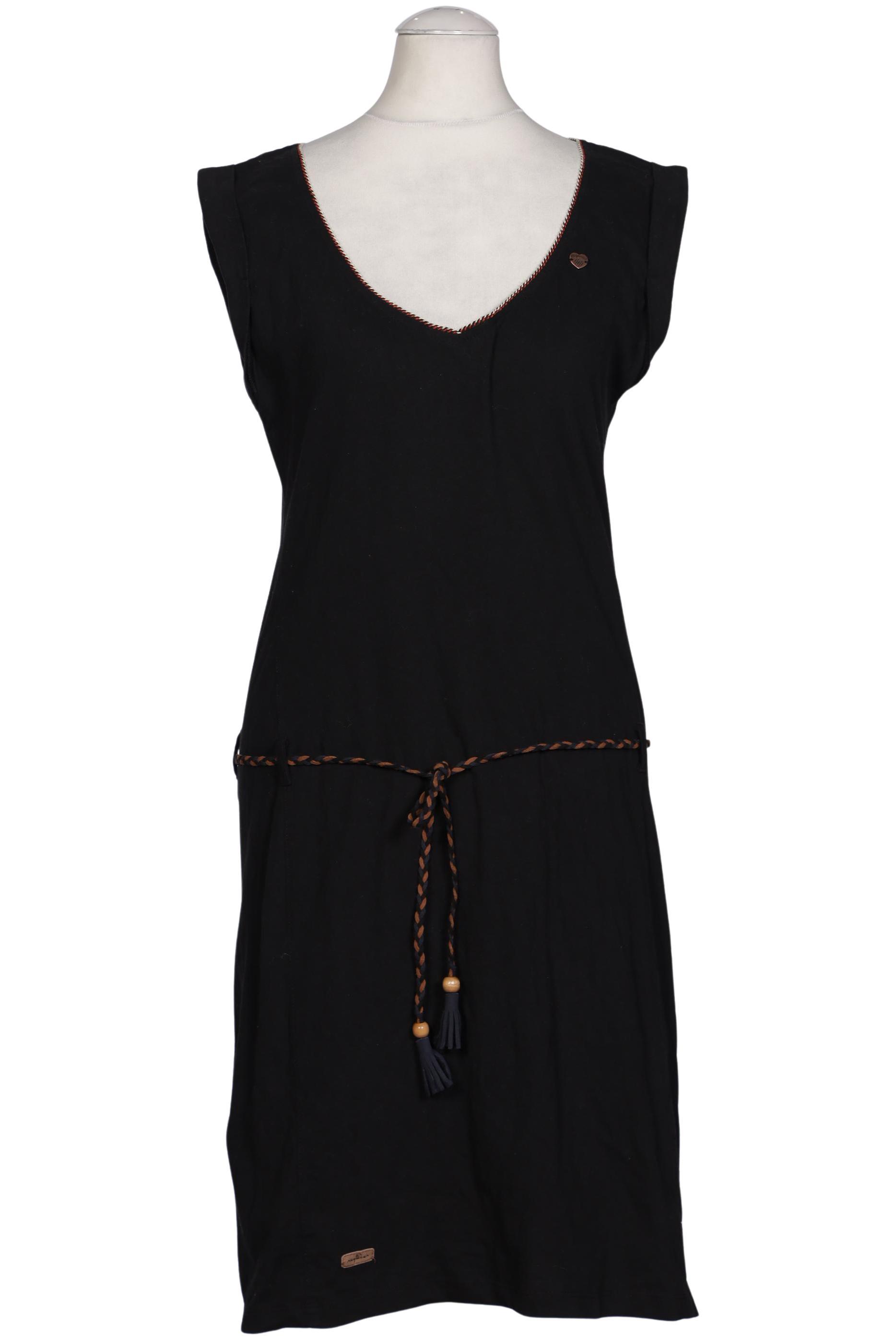 

ragwear Damen Kleid, schwarz, Gr. 36