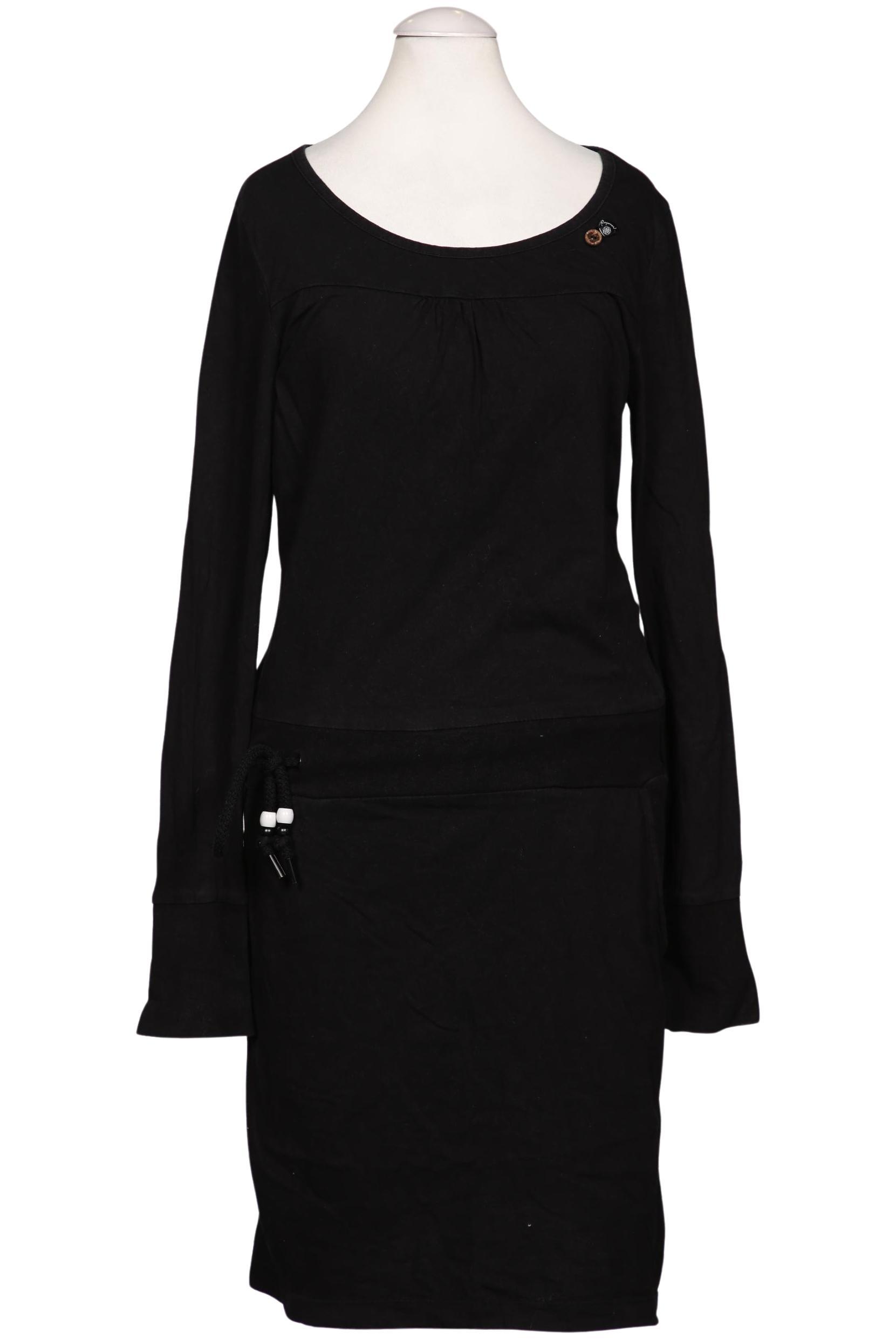 

ragwear Damen Kleid, schwarz, Gr. 36