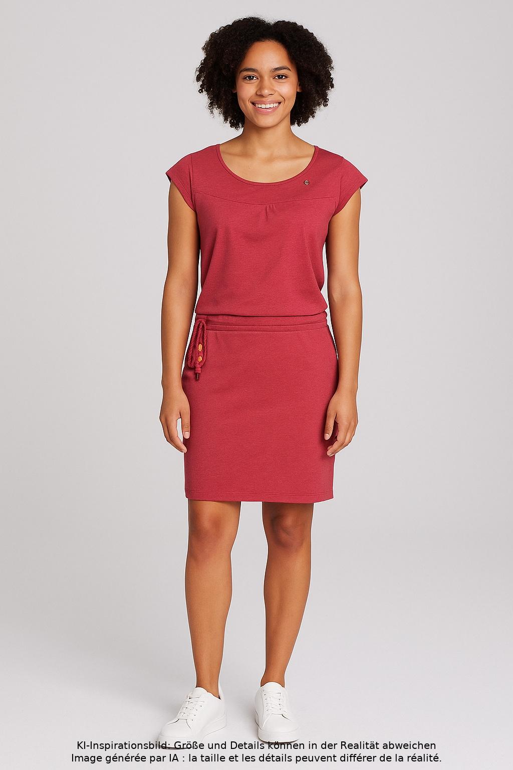 

ragwear Damen Kleid, pink, Gr. 42