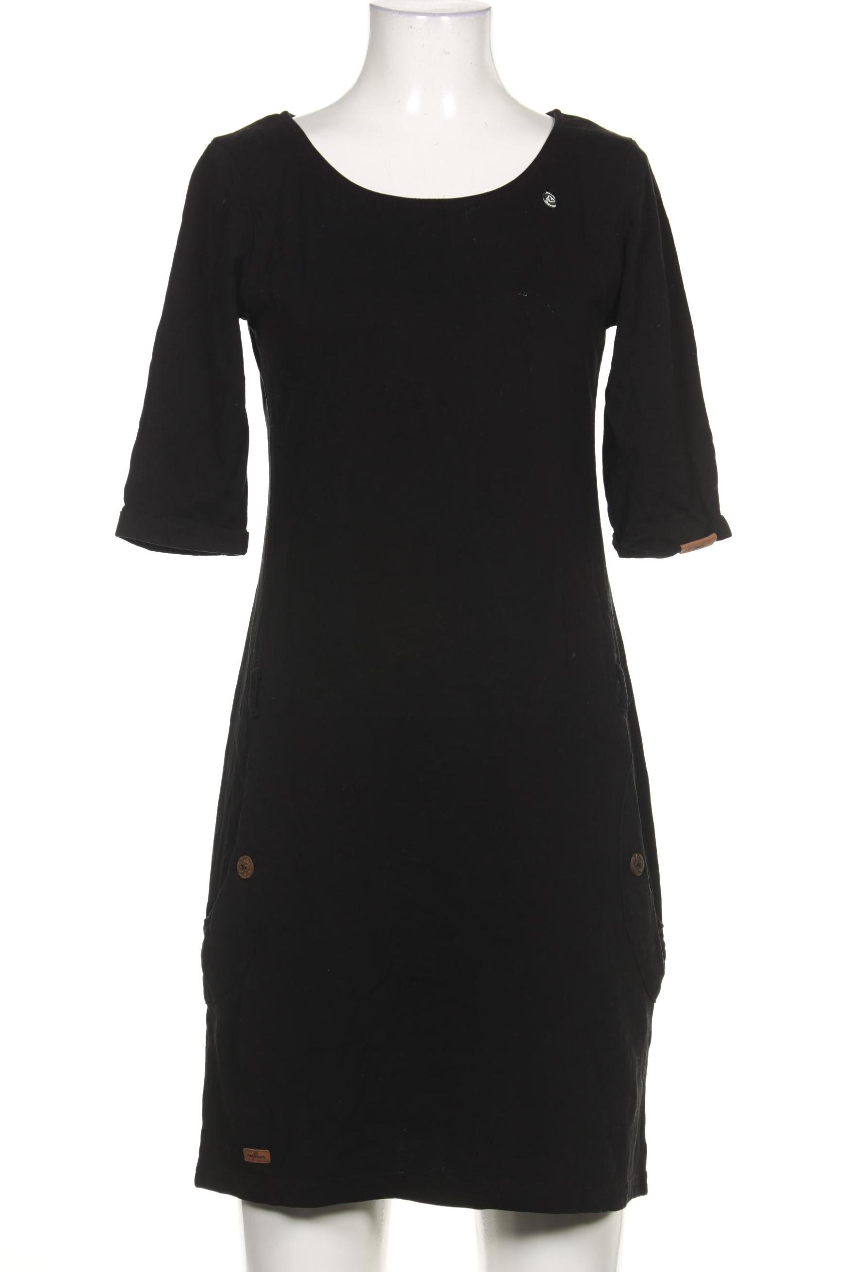 

ragwear Damen Kleid, schwarz, Gr. 36