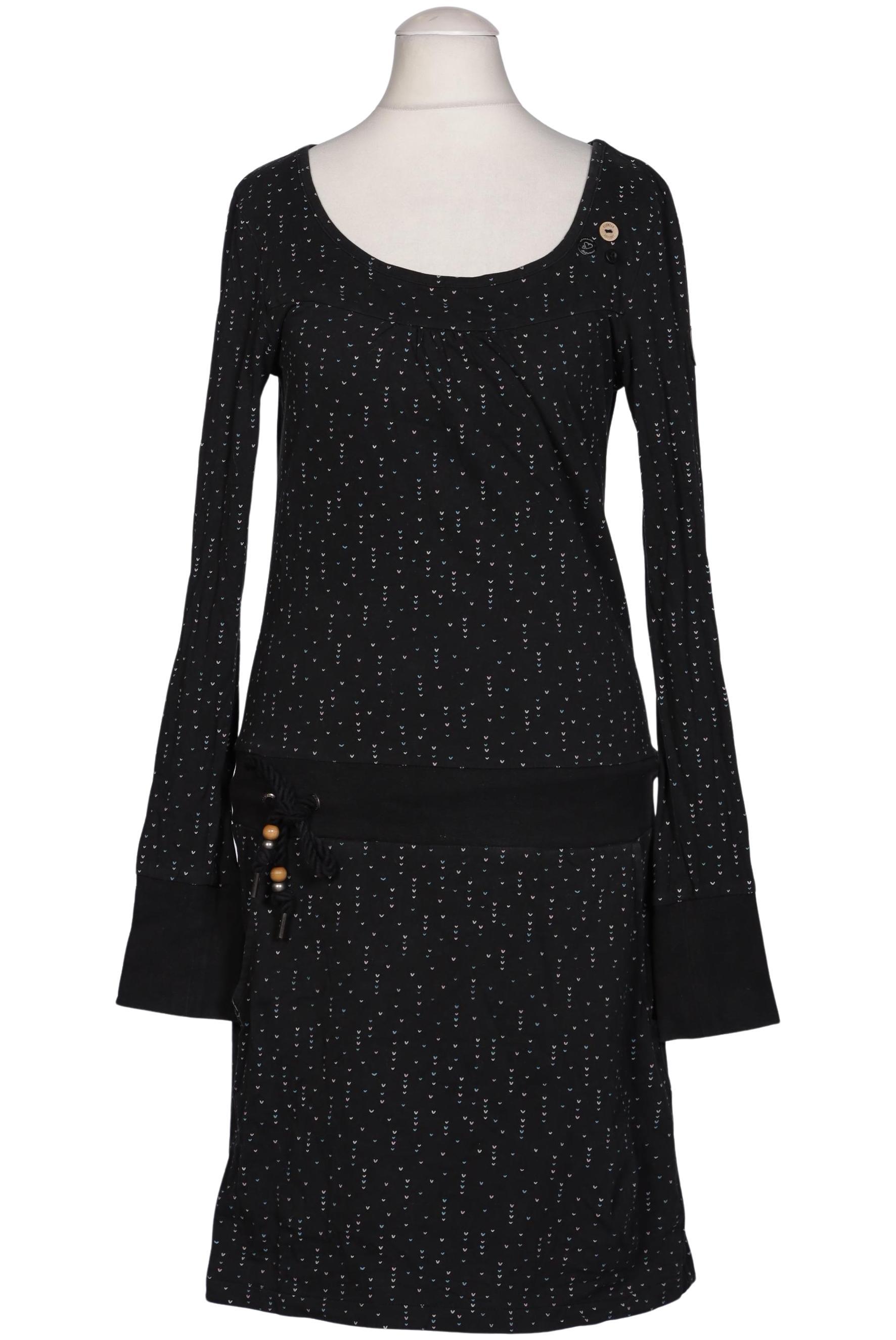 

ragwear Damen Kleid, schwarz, Gr. 34