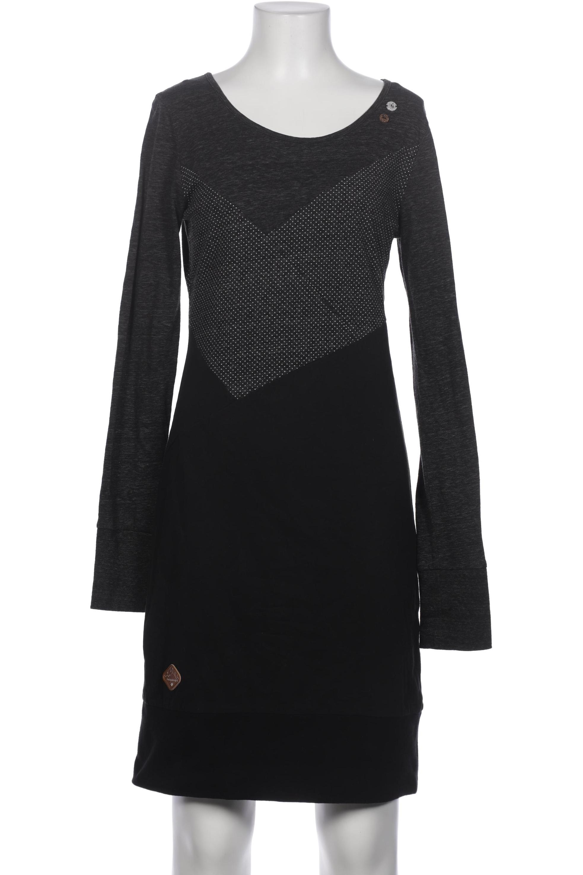 

ragwear Damen Kleid, schwarz, Gr. 36