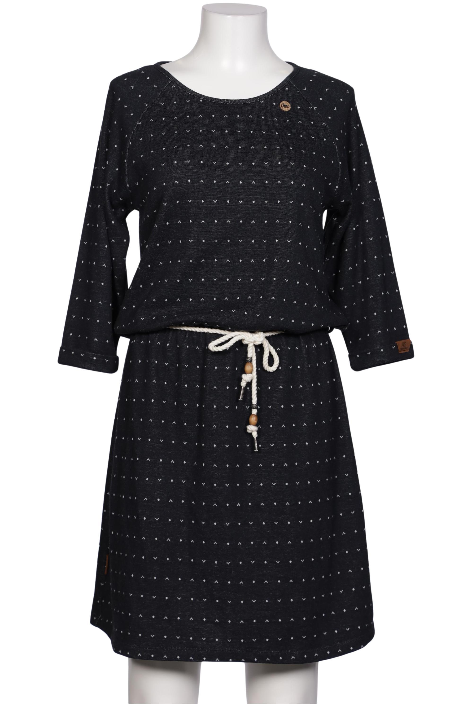 

ragwear Damen Kleid, schwarz, Gr. 38