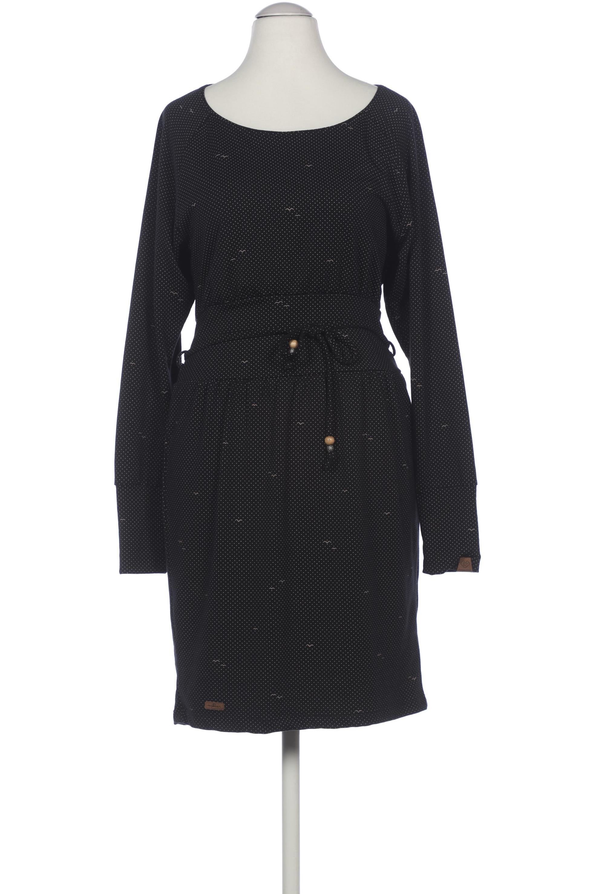 

ragwear Damen Kleid, schwarz, Gr. 38
