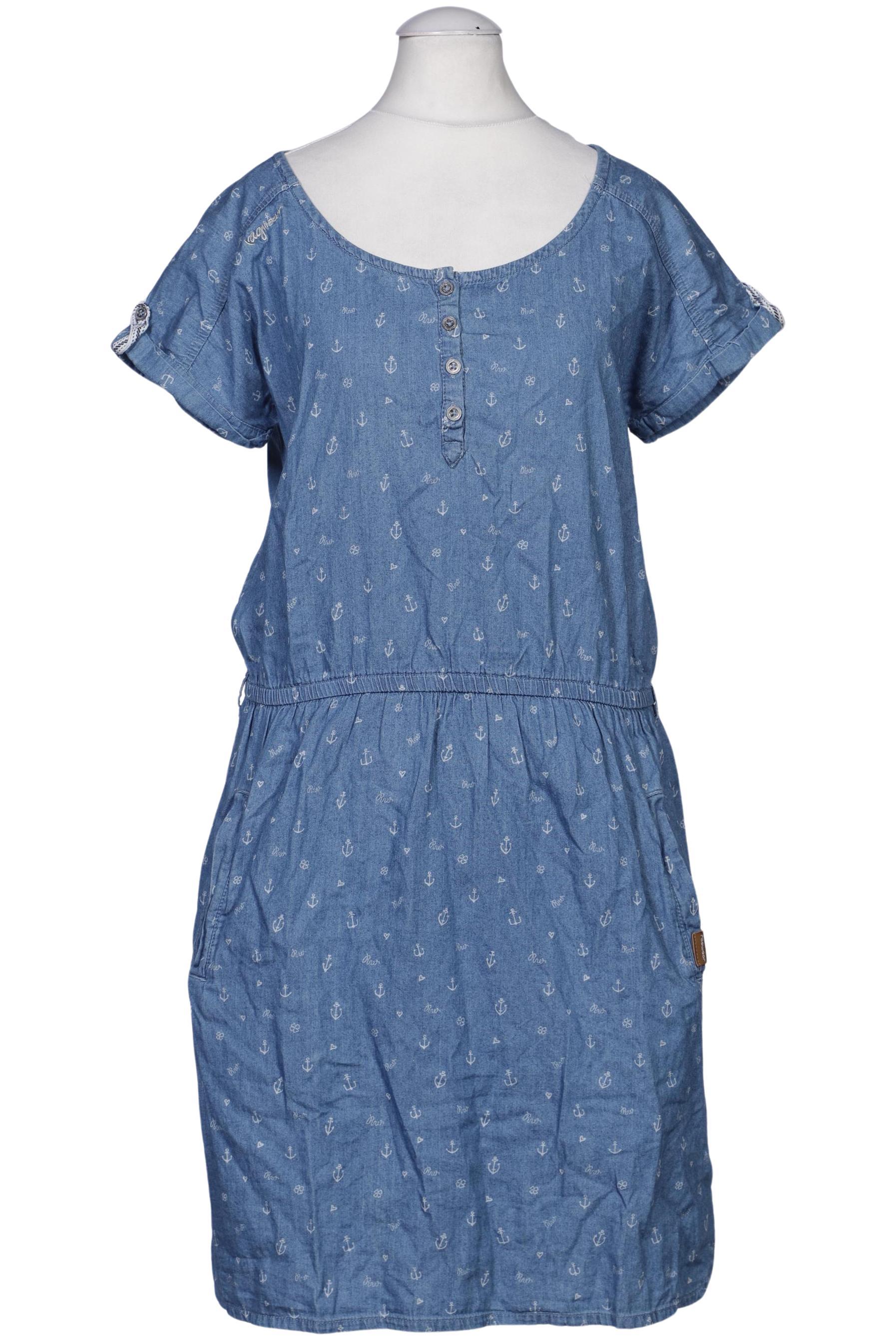 

ragwear Damen Kleid, blau, Gr. 36