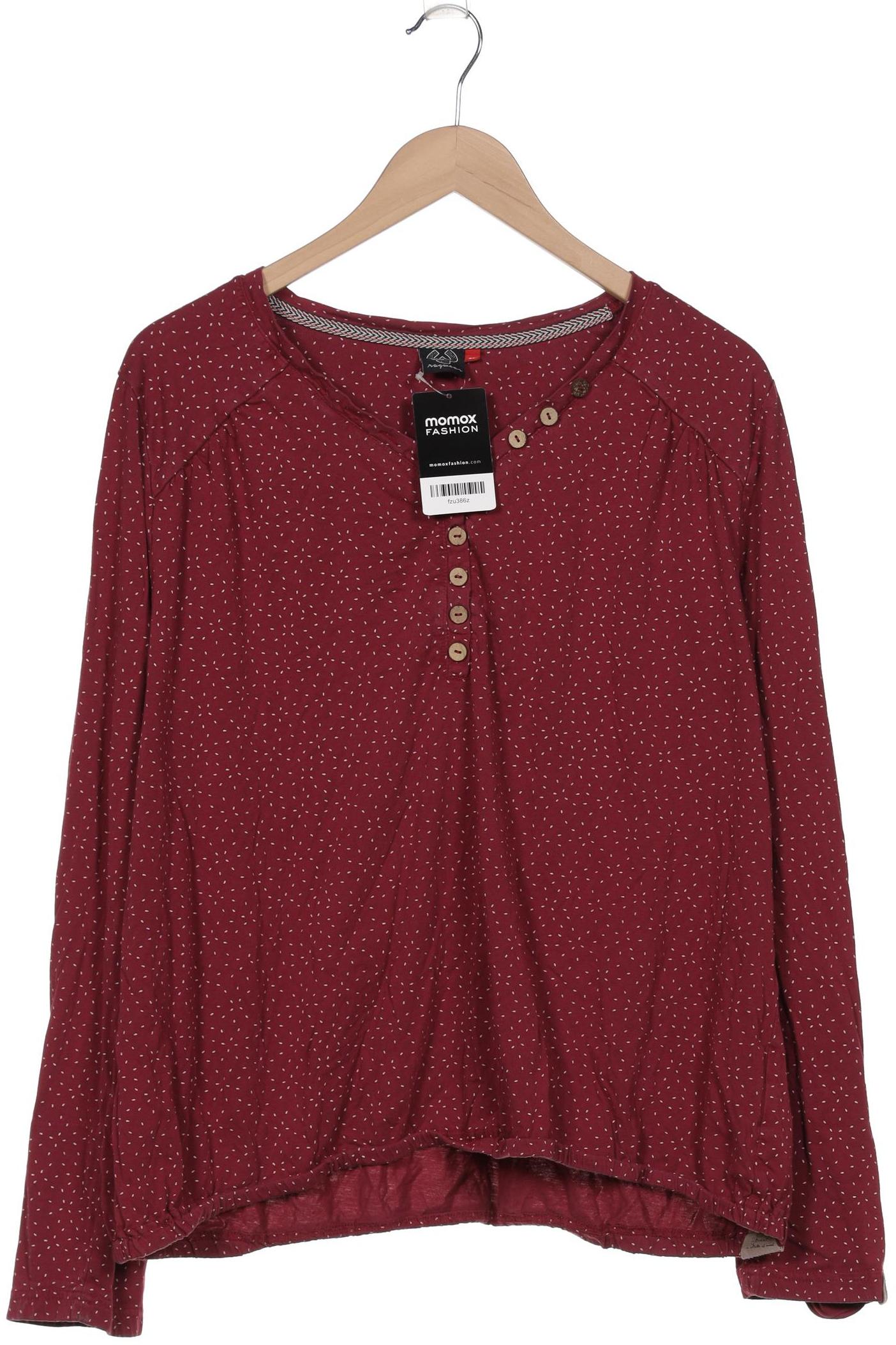 

ragwear Damen Langarmshirt, bordeaux, Gr. 50