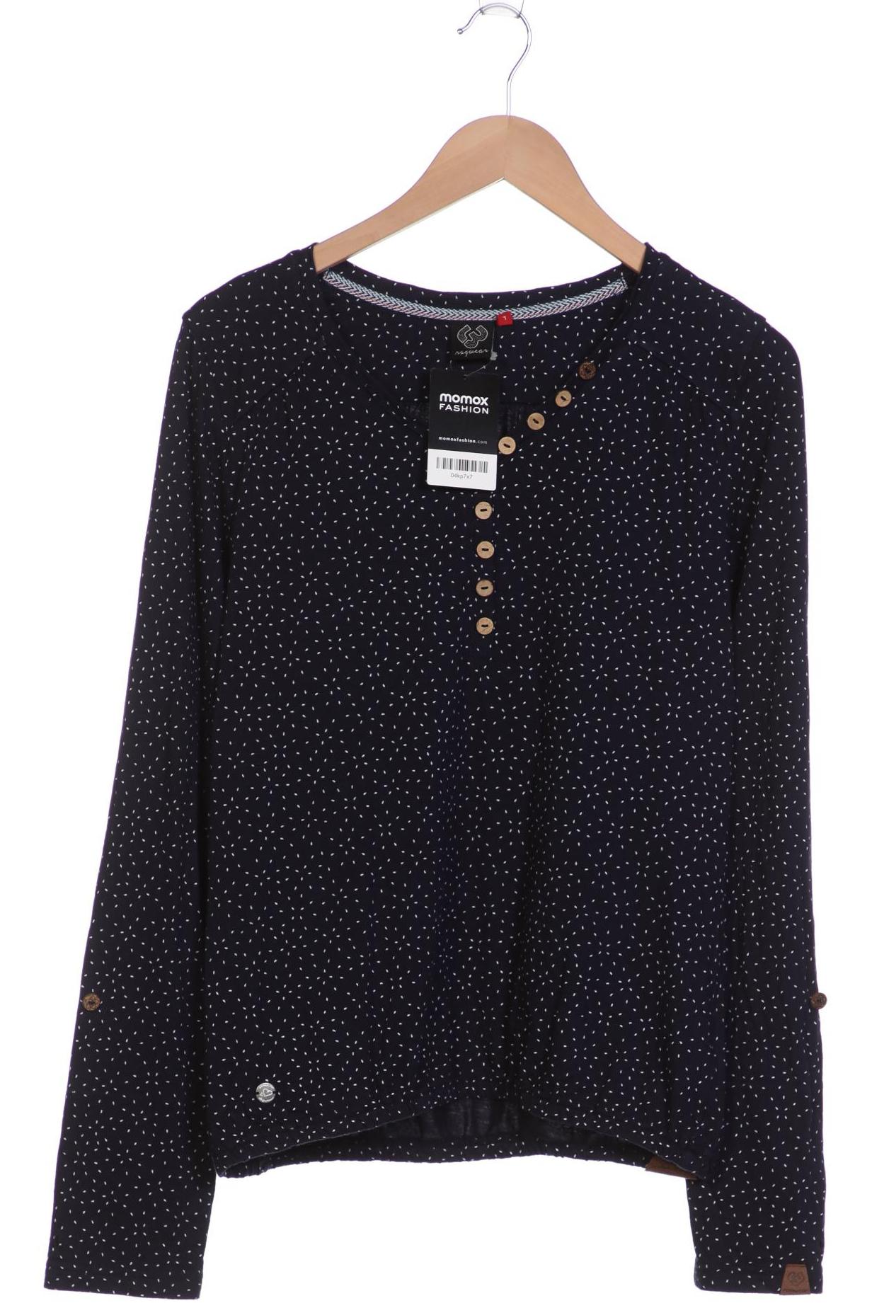 

ragwear Damen Langarmshirt, marineblau