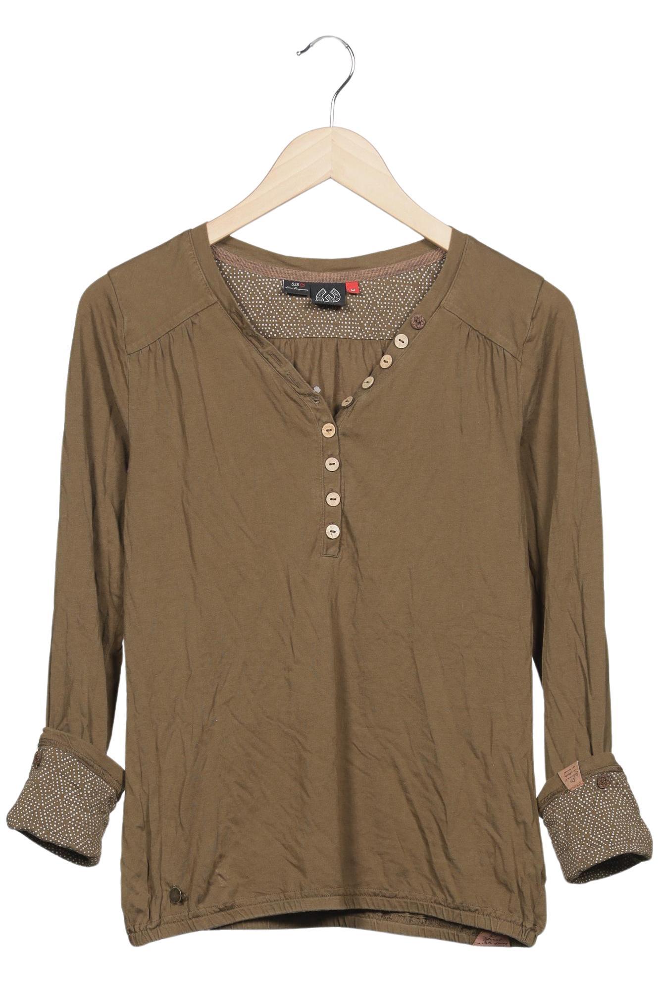 

ragwear Damen Langarmshirt, braun, Gr. 38