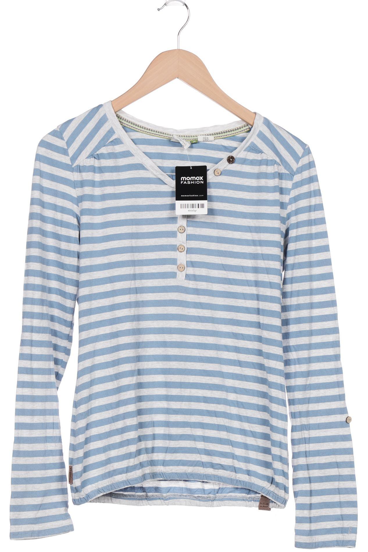 

ragwear Damen Langarmshirt, blau, Gr. 38