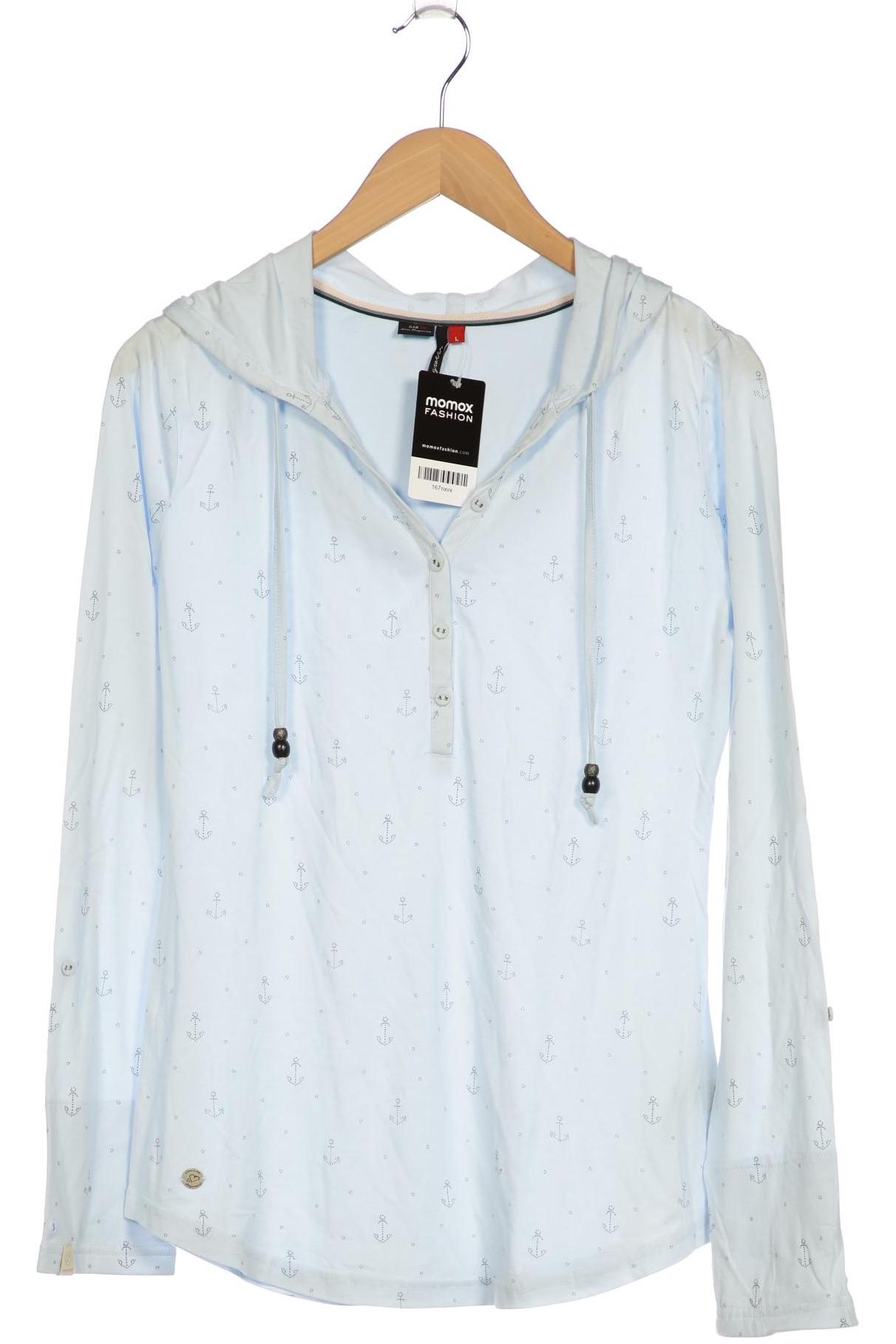 

ragwear Damen Langarmshirt, hellblau, Gr. 42