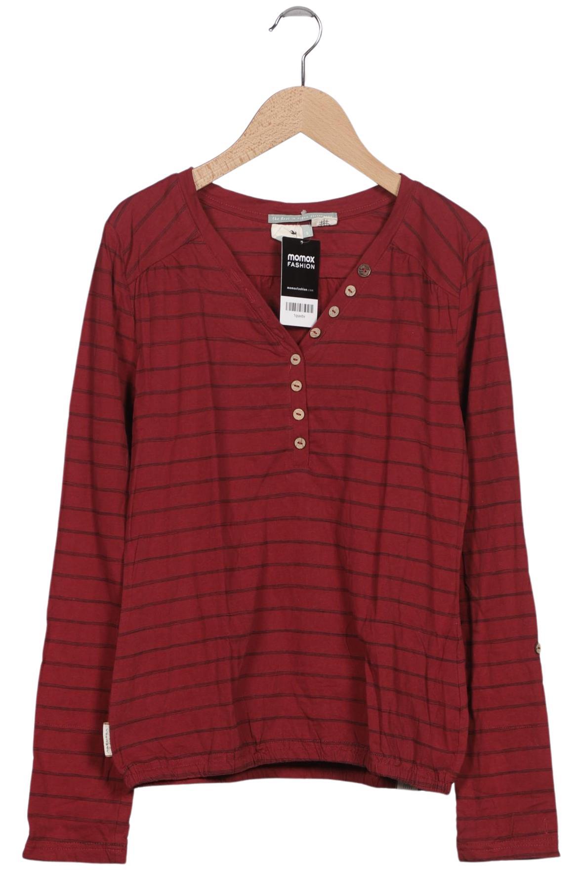 

ragwear Damen Langarmshirt, bordeaux, Gr. 36