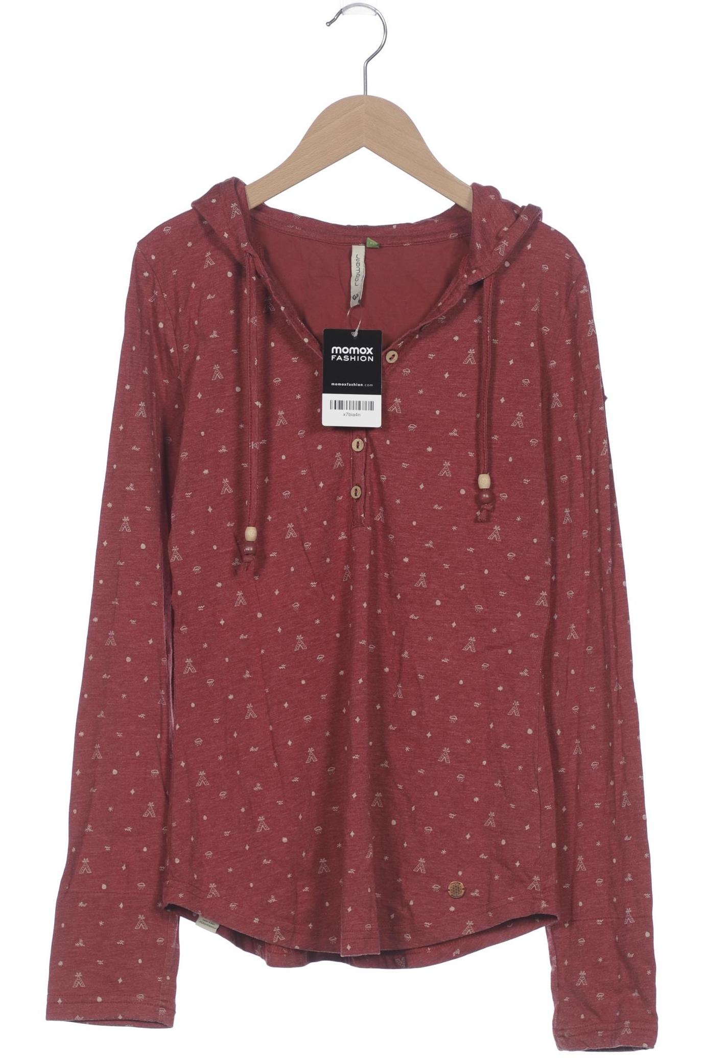 

ragwear Damen Langarmshirt, bordeaux, Gr. 38