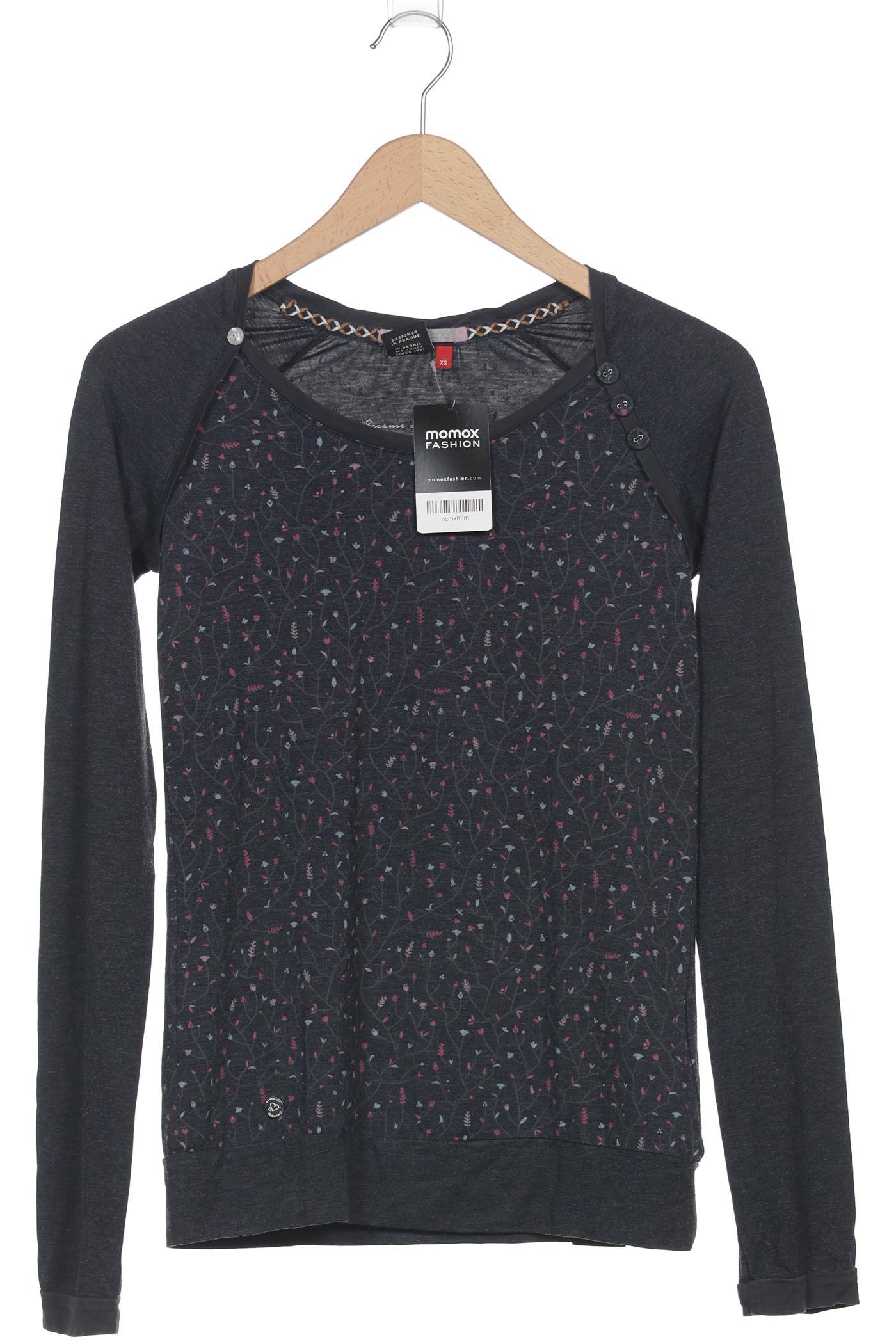 

ragwear Damen Langarmshirt, marineblau, Gr. 34