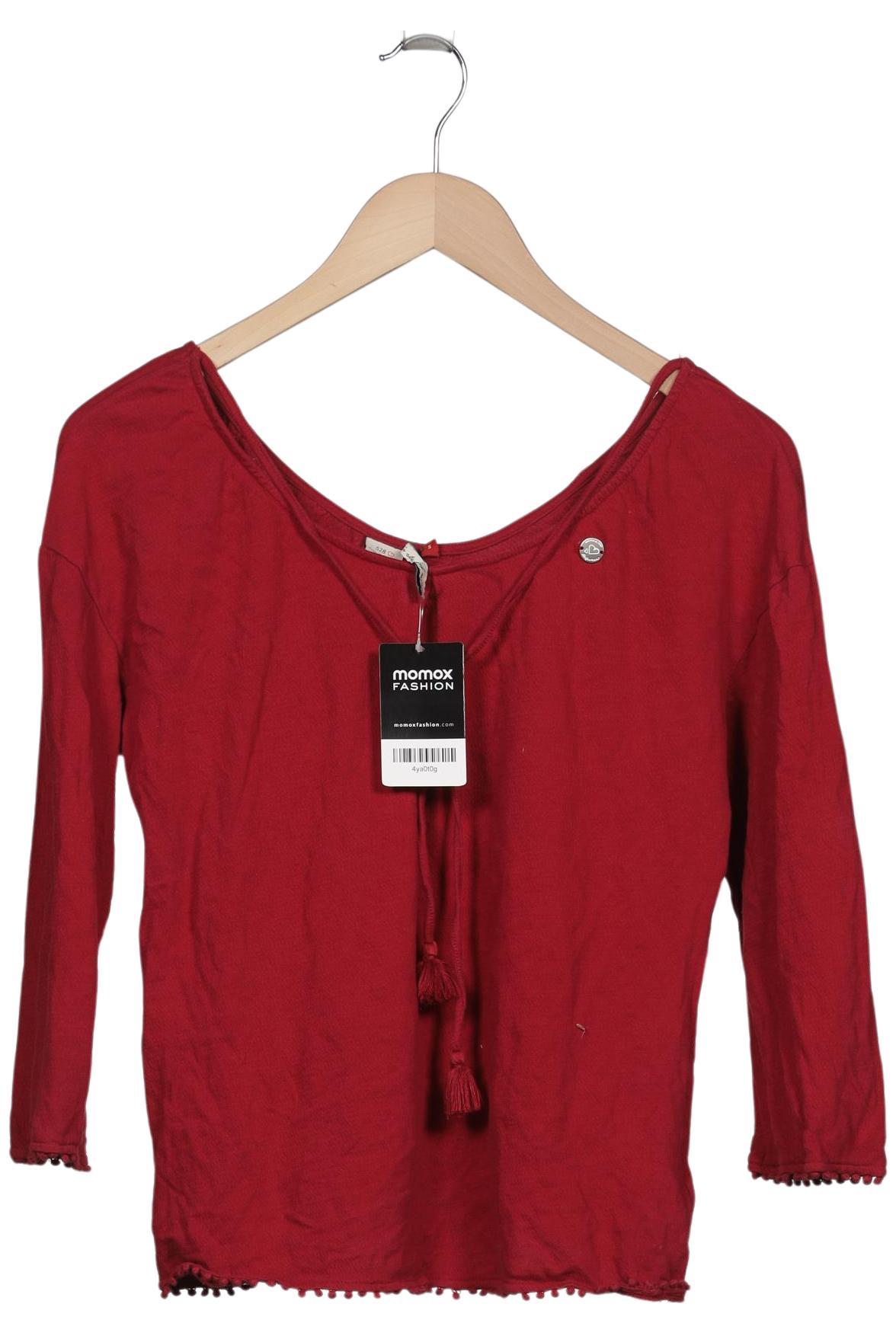 

ragwear Damen Langarmshirt, rot, Gr. 36