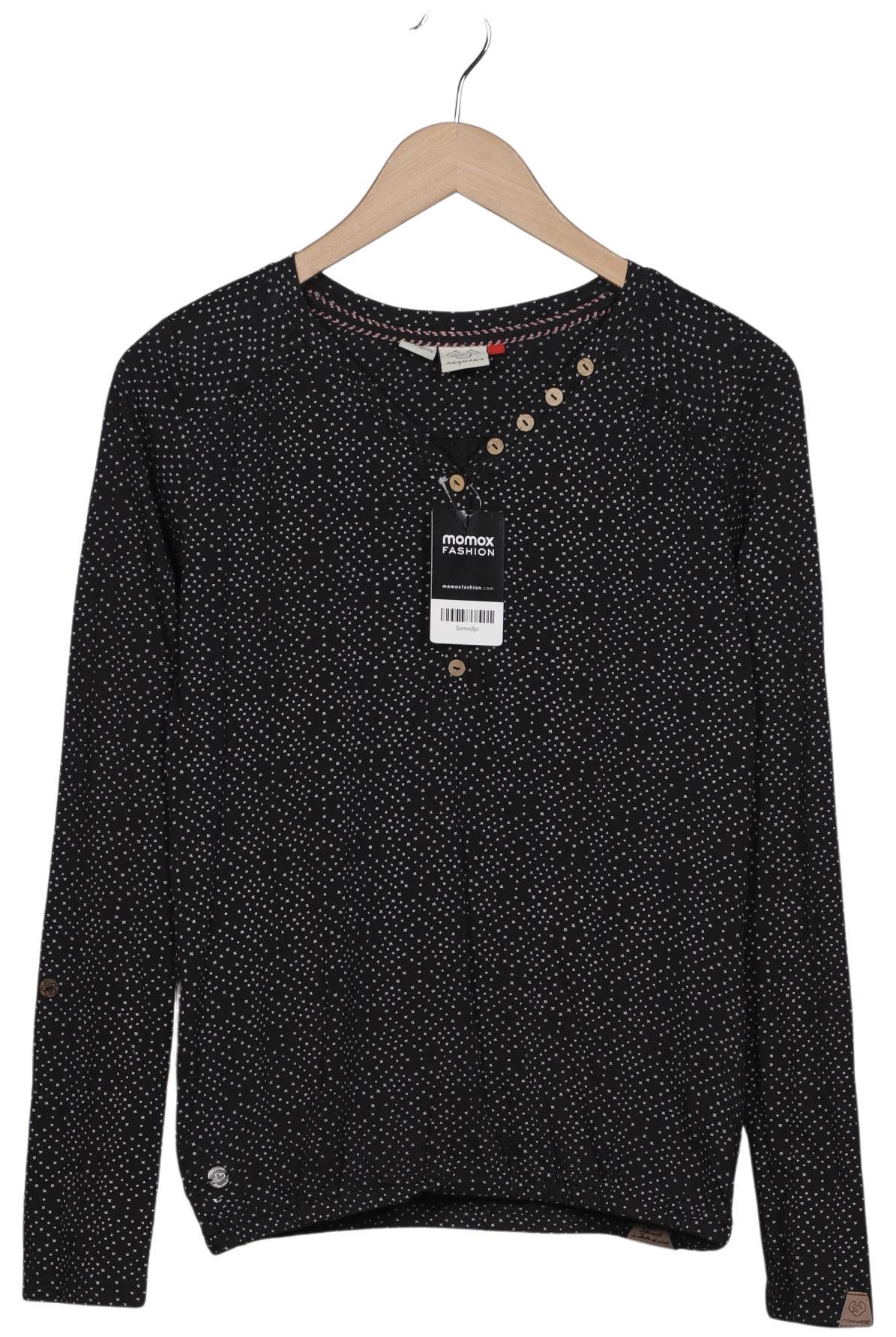 

ragwear Damen Langarmshirt, schwarz, Gr. 36