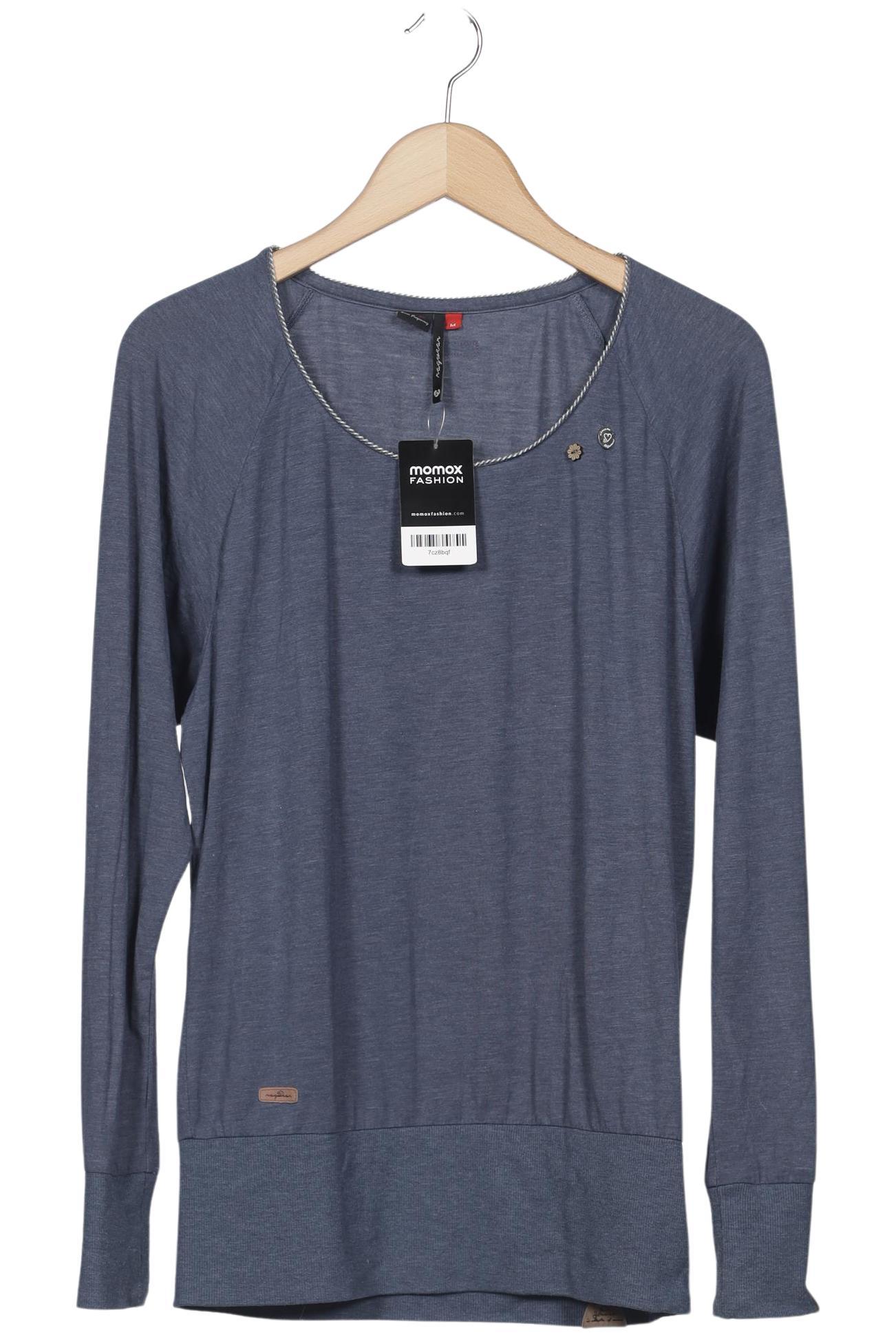 

ragwear Damen Langarmshirt, blau, Gr. 38