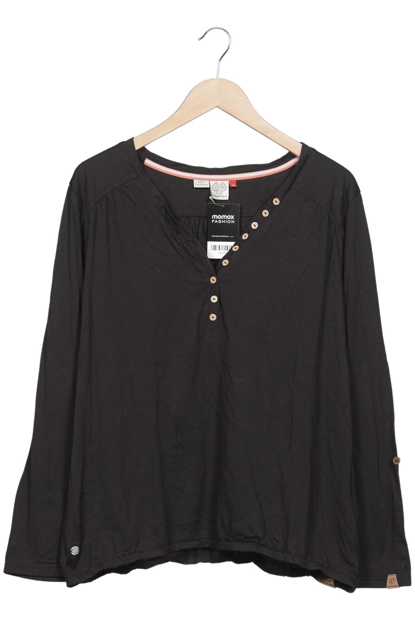 

ragwear Damen Langarmshirt, schwarz, Gr. 50